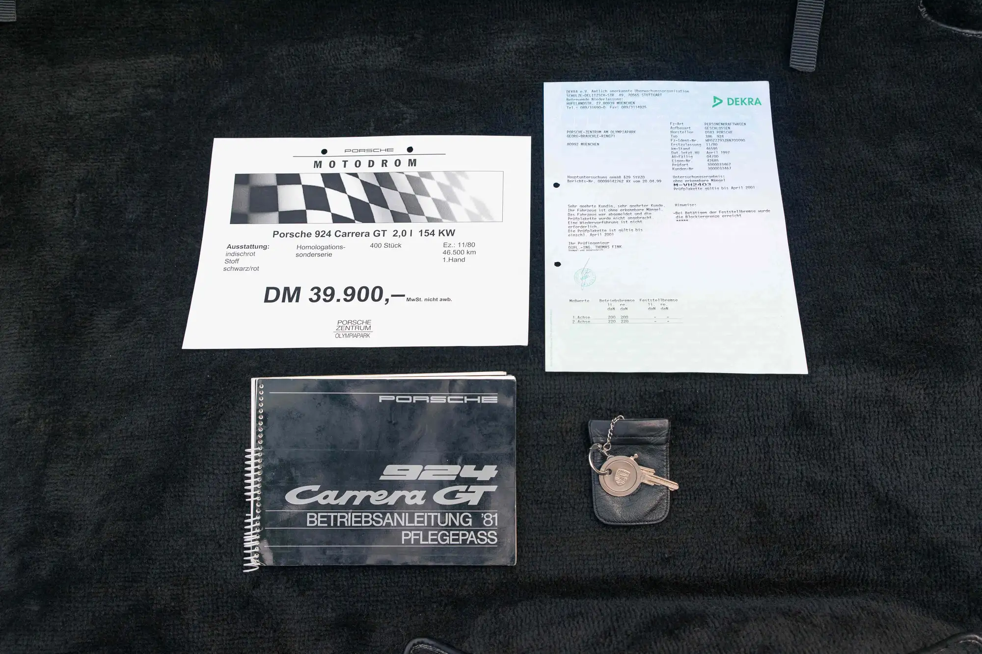 1981 Porsche 924 Carrera GT-Sold