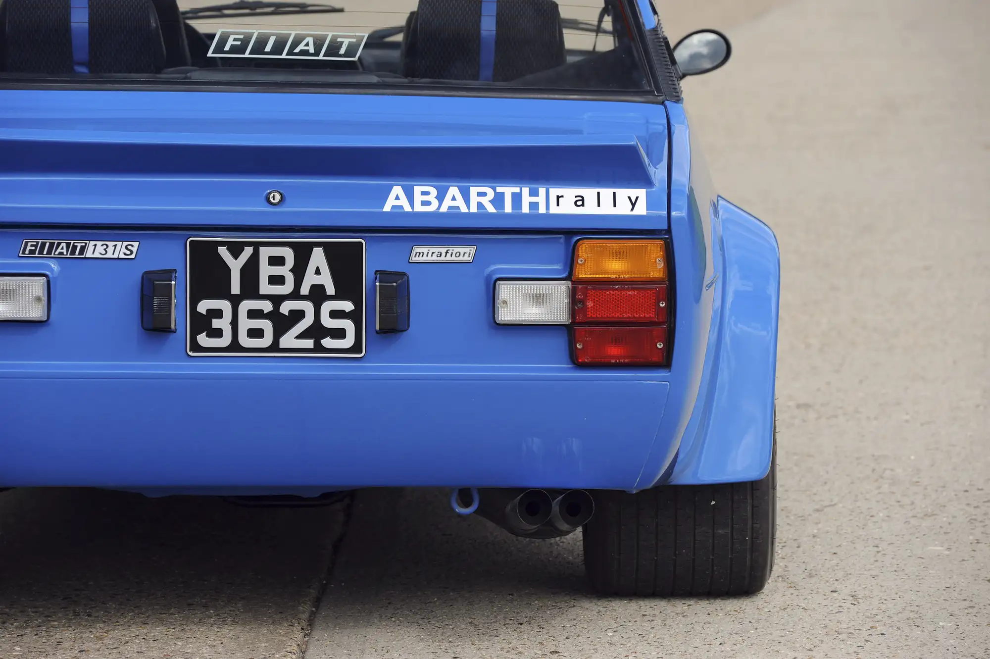 1978 Fiat 131 Abarth Rally Stradale ‘Homage’ -Sold