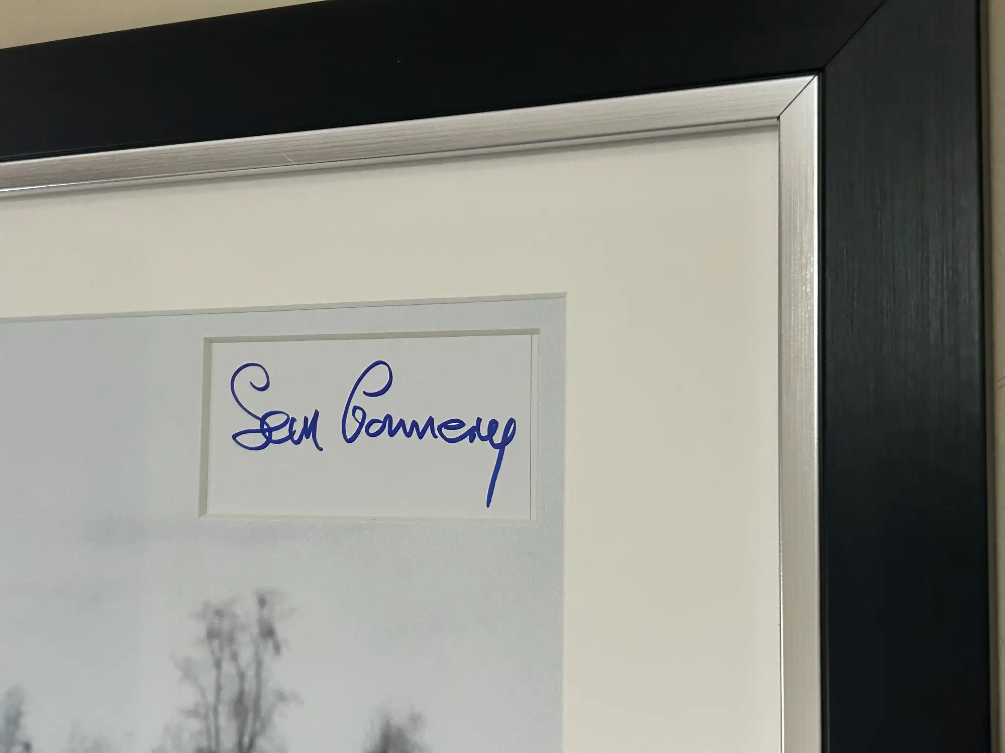 Sean Connery as James Bond Autograph Presentation-Sold