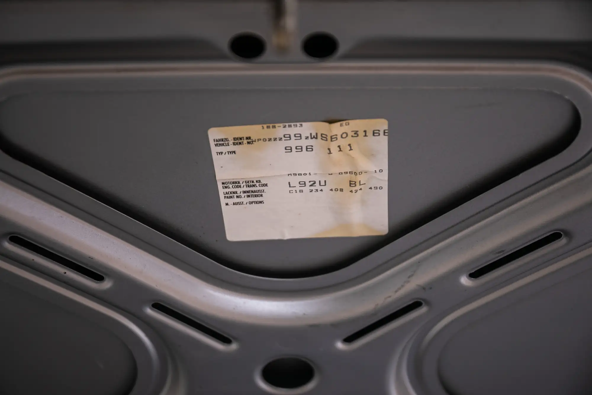 1998 Porsche 911 (996) Carrera 2-Sold