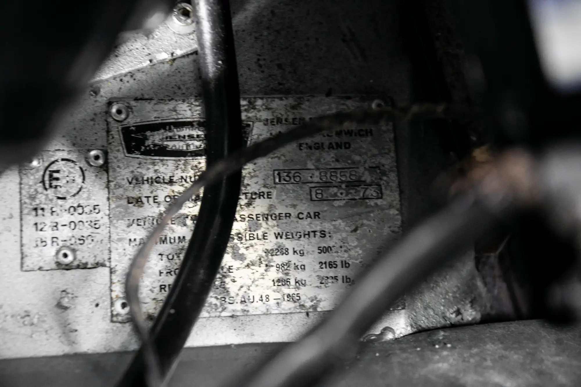 1973 Jensen Interceptor Series III-Sold