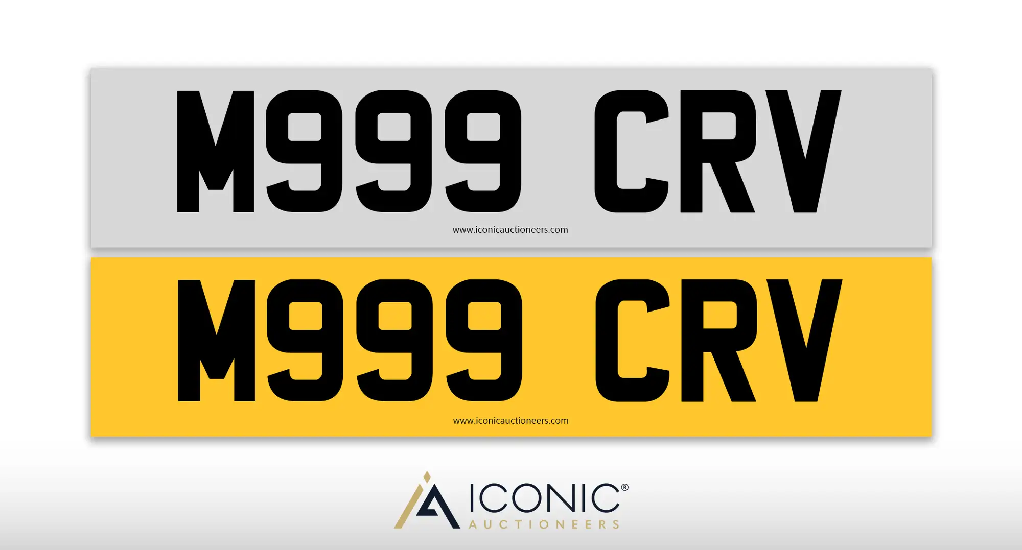 Cherished Registration Number M999 CRV-Sold