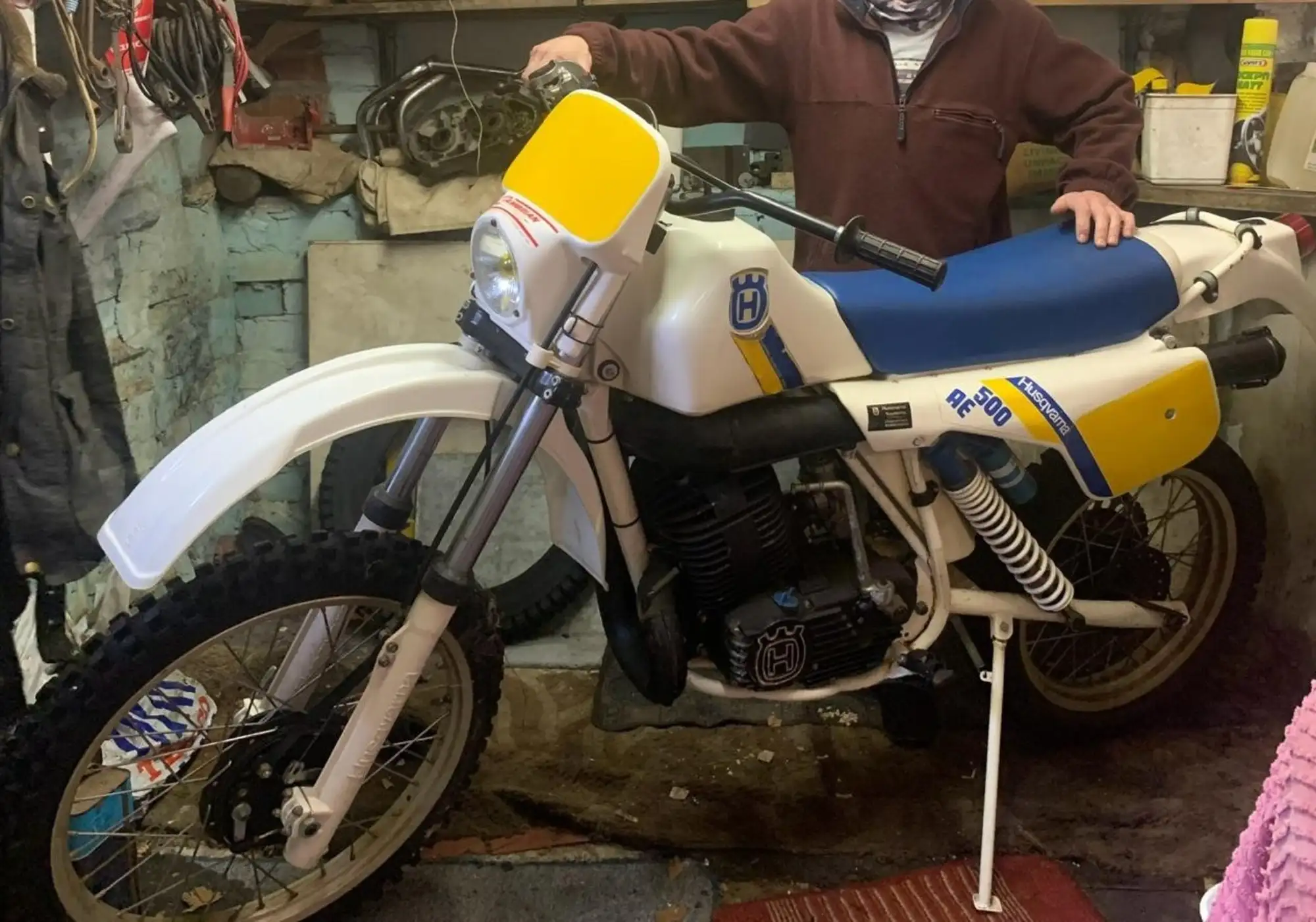 1984 Husqvarna 500 AE 488cc-Sold