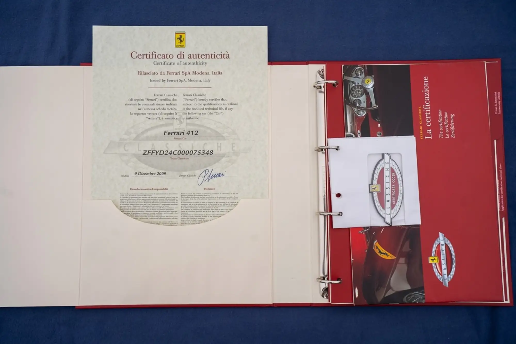 1988 Ferrari 412  - Classiche Certified-Sold