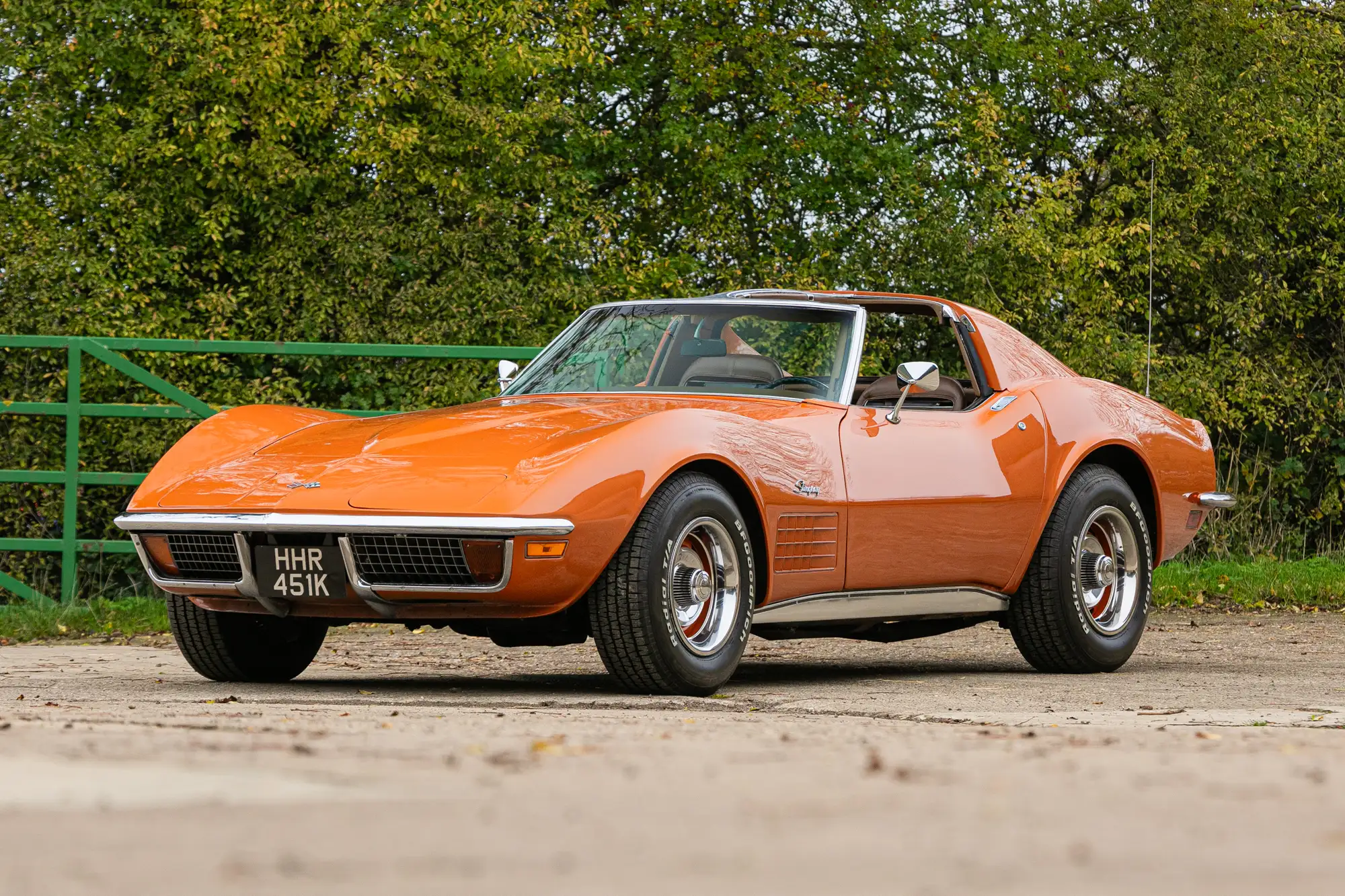 thumbnail image 2 of 1972 Corvette Parking Light Lens Set – Amber Orange Pair (L+R) C3 – Trim Parts 2 of 6