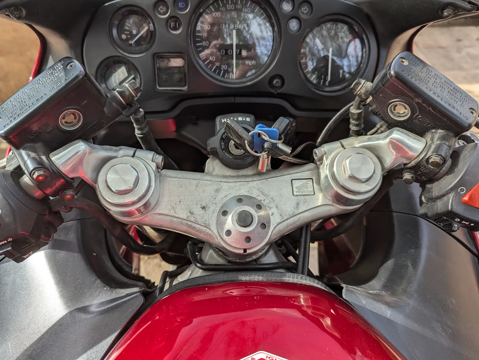 2001 Honda CBR1100XX Super Blackbird 1,137cc-For Sale