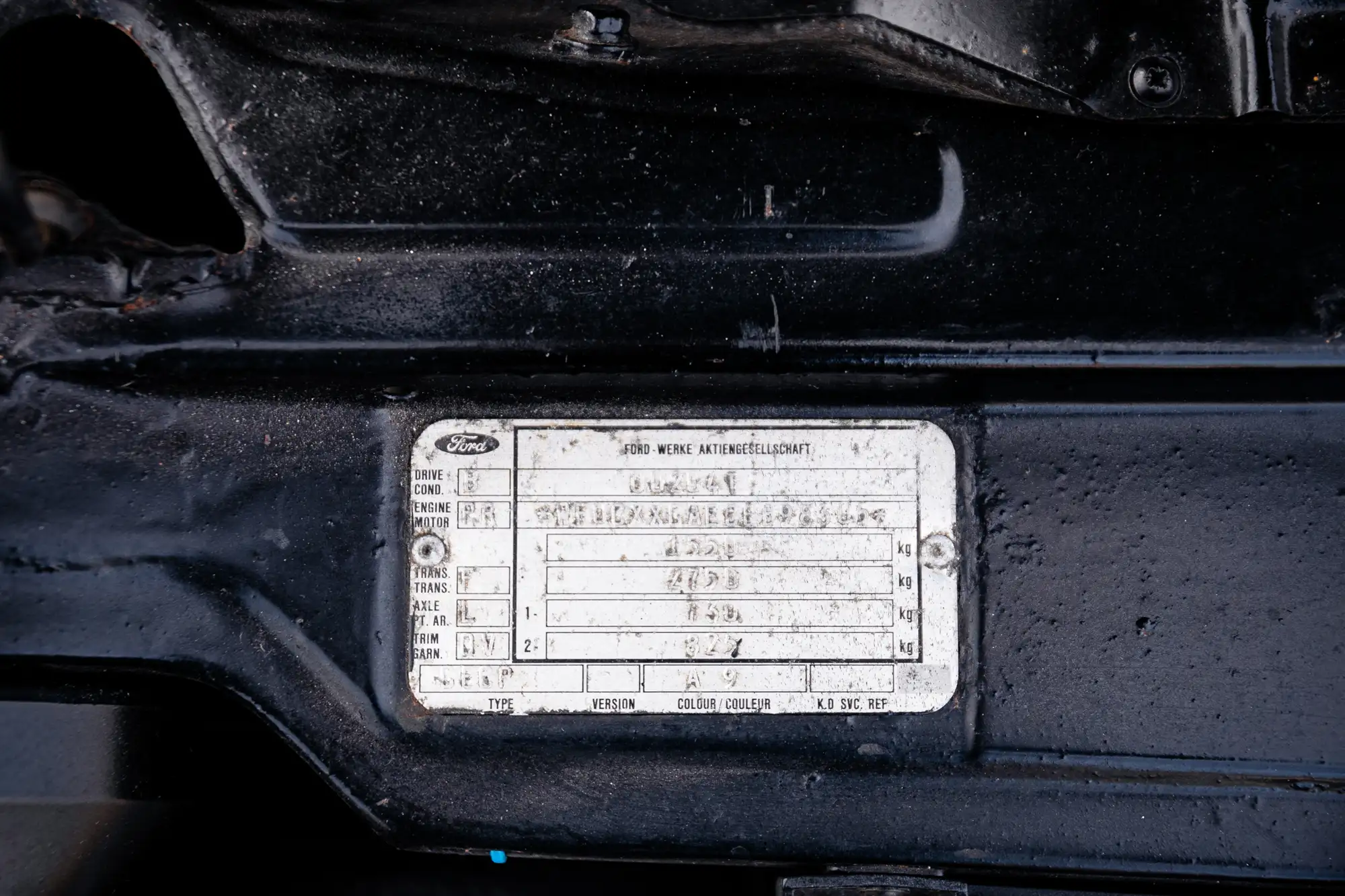 1970 Ford Capri 2.8i  Injection Special-Sold