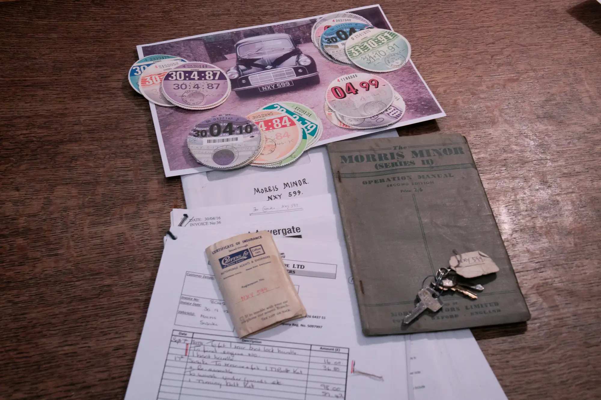 1953 Morris Minor Series 2 Split Screen CHARITY LOT-Sold