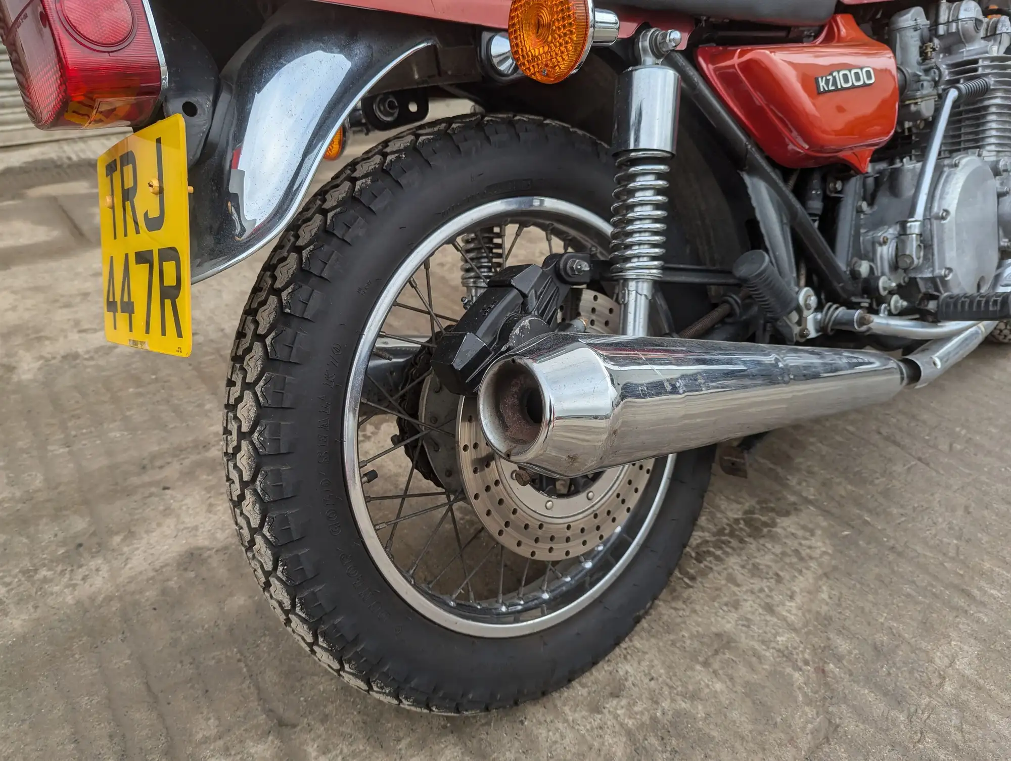 1977 Kawasaki KZ1000 1015cc-Sold