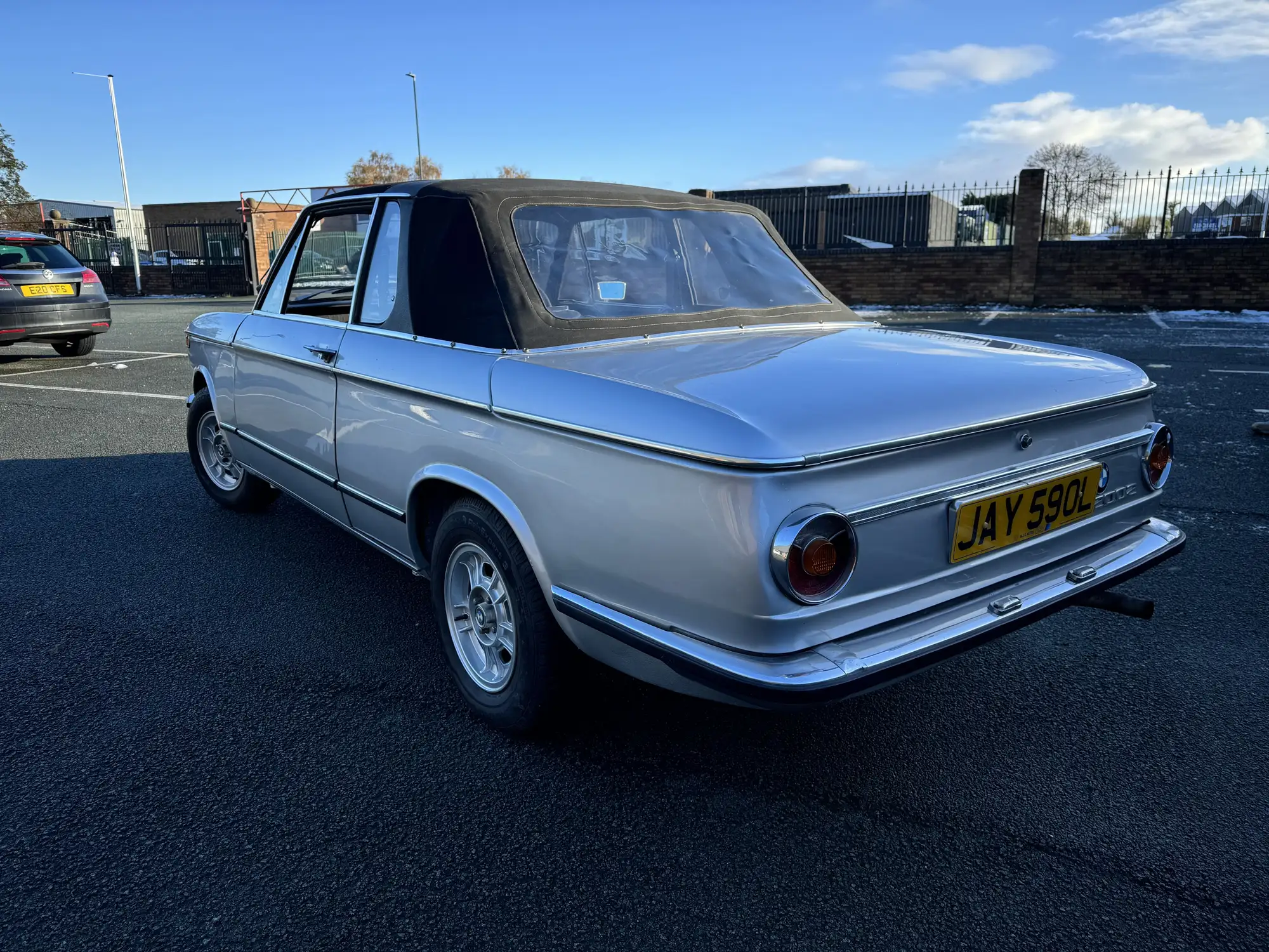 1973 BMW 2002 Baur Cabriolet-Sold