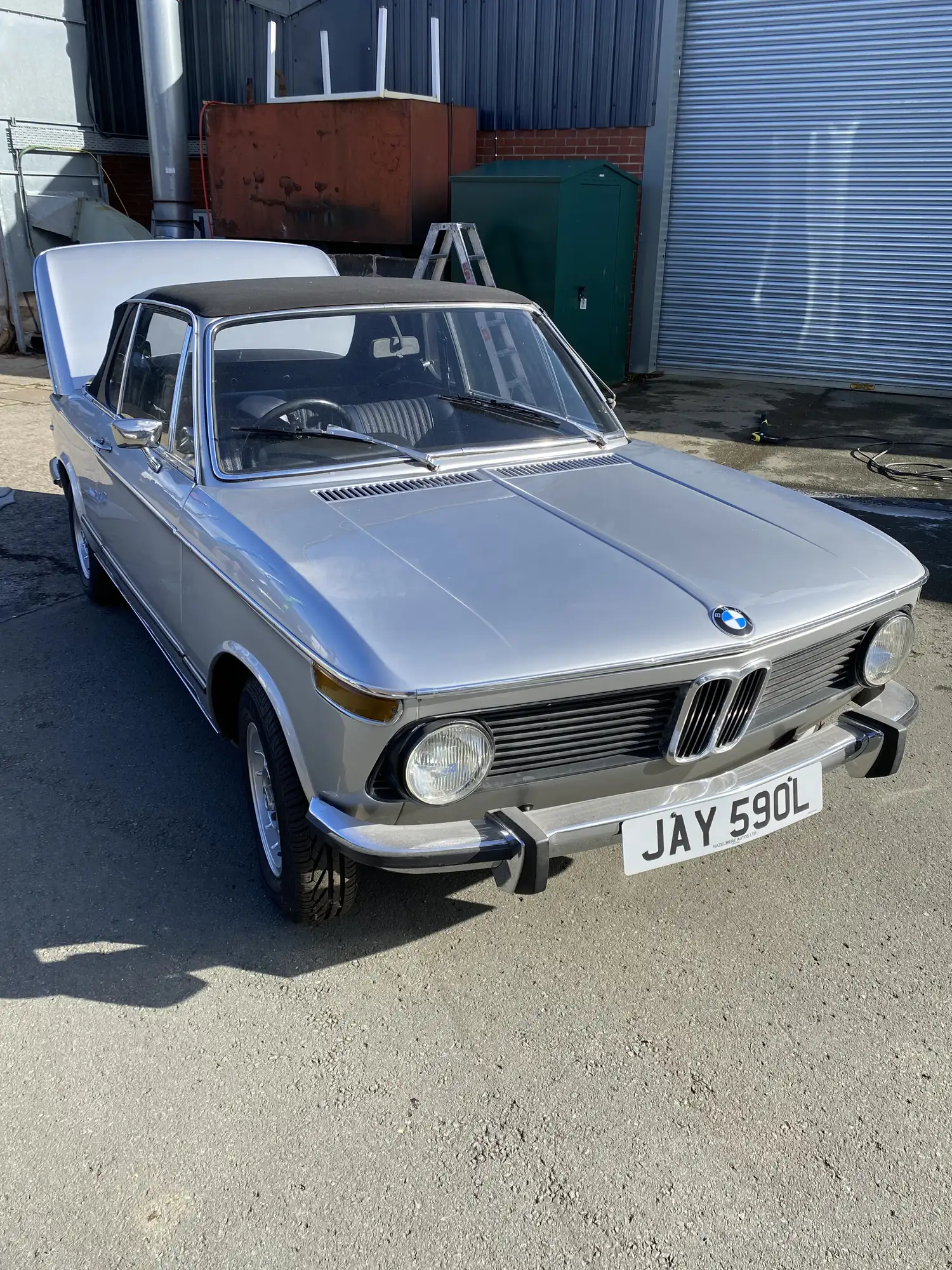 1973 BMW 2002 Baur Cabriolet-Sold