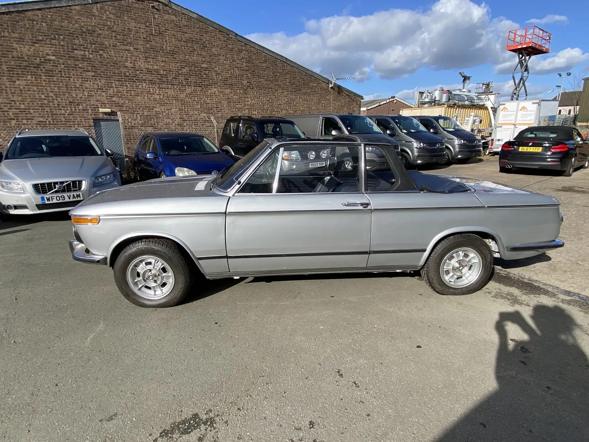 1973 BMW 2002 Baur Cabriolet-Sold