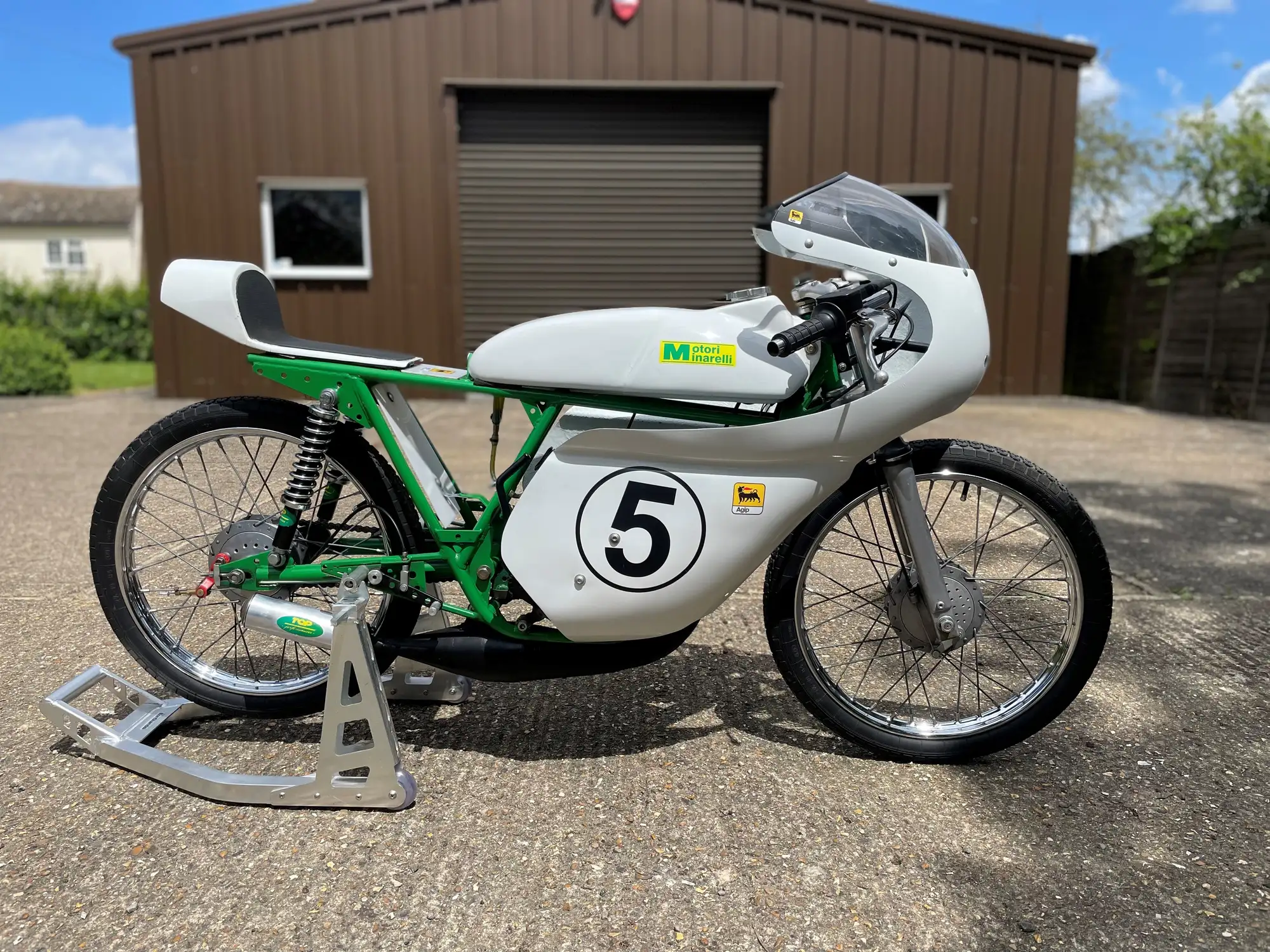 c.1970 DEMM Motori Minarelli Race Bike 79cc-Sold