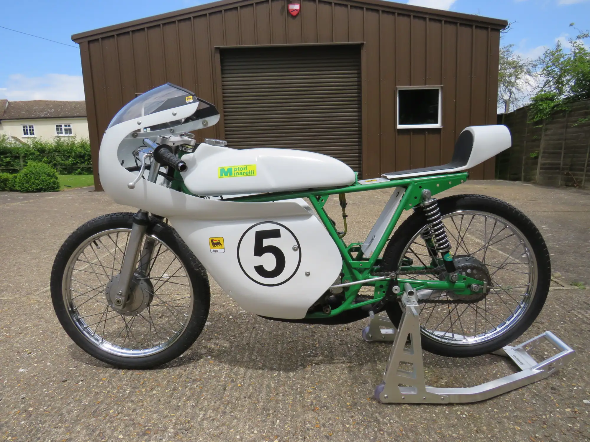 c.1970 DEMM Motori Minarelli Race Bike 79cc-Sold