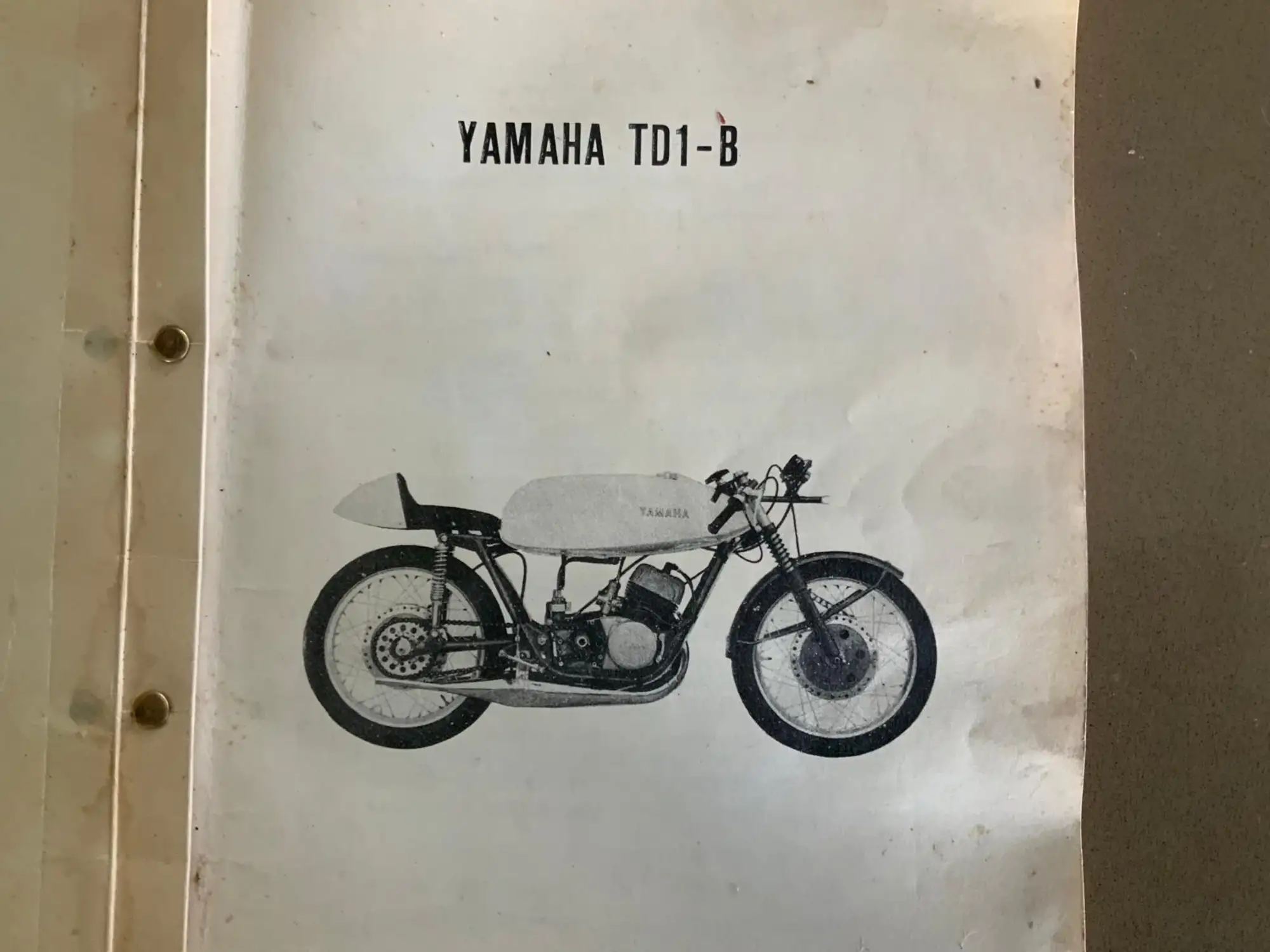 1963 TD1-B Yamaha 250 GP Bike-For Sale