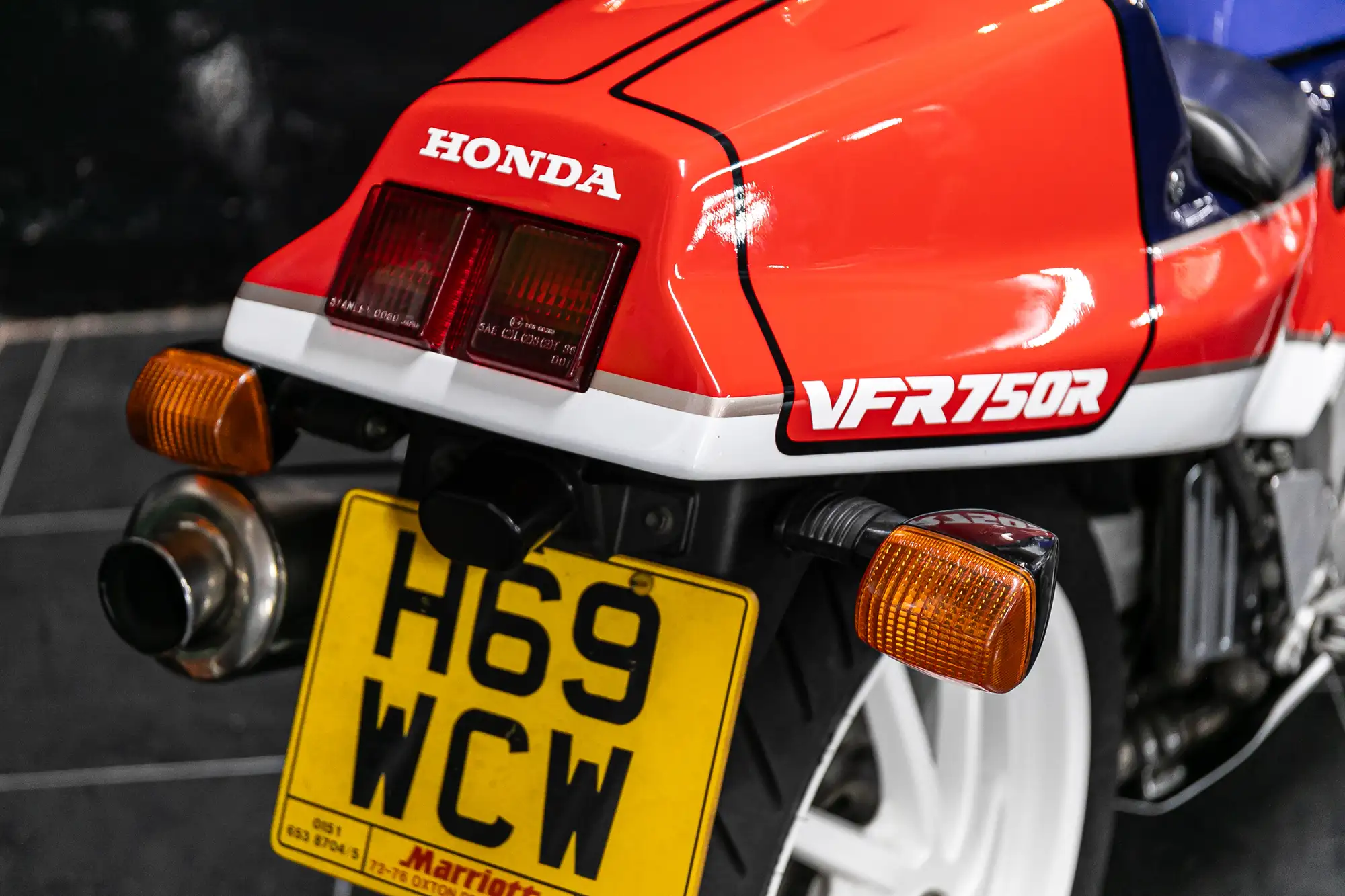 Honda VFR750R Type NC30 748cc-Sold