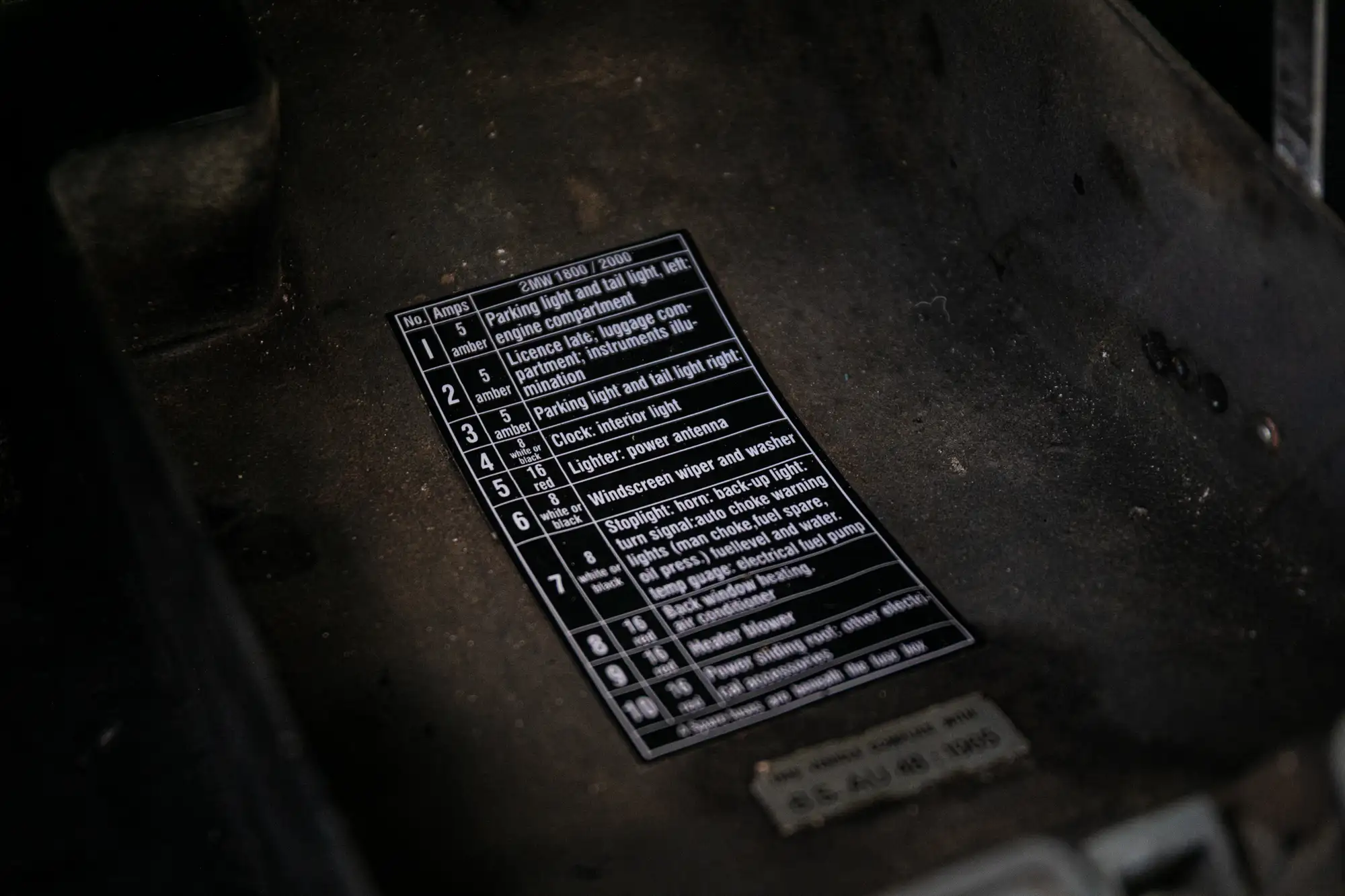 1972 BMW 2000 Neue Klasse-Sold