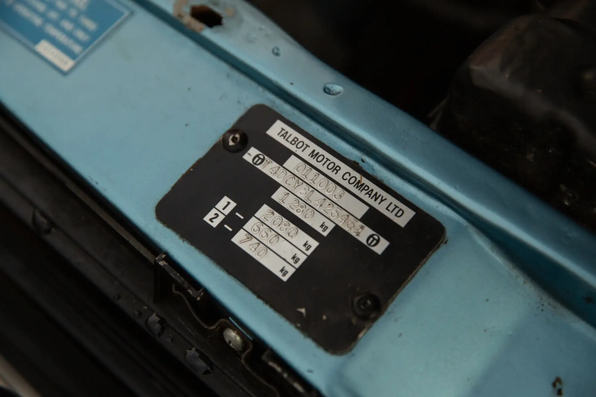 1982 Talbot Sunbeam Lotus Series 2-Sold