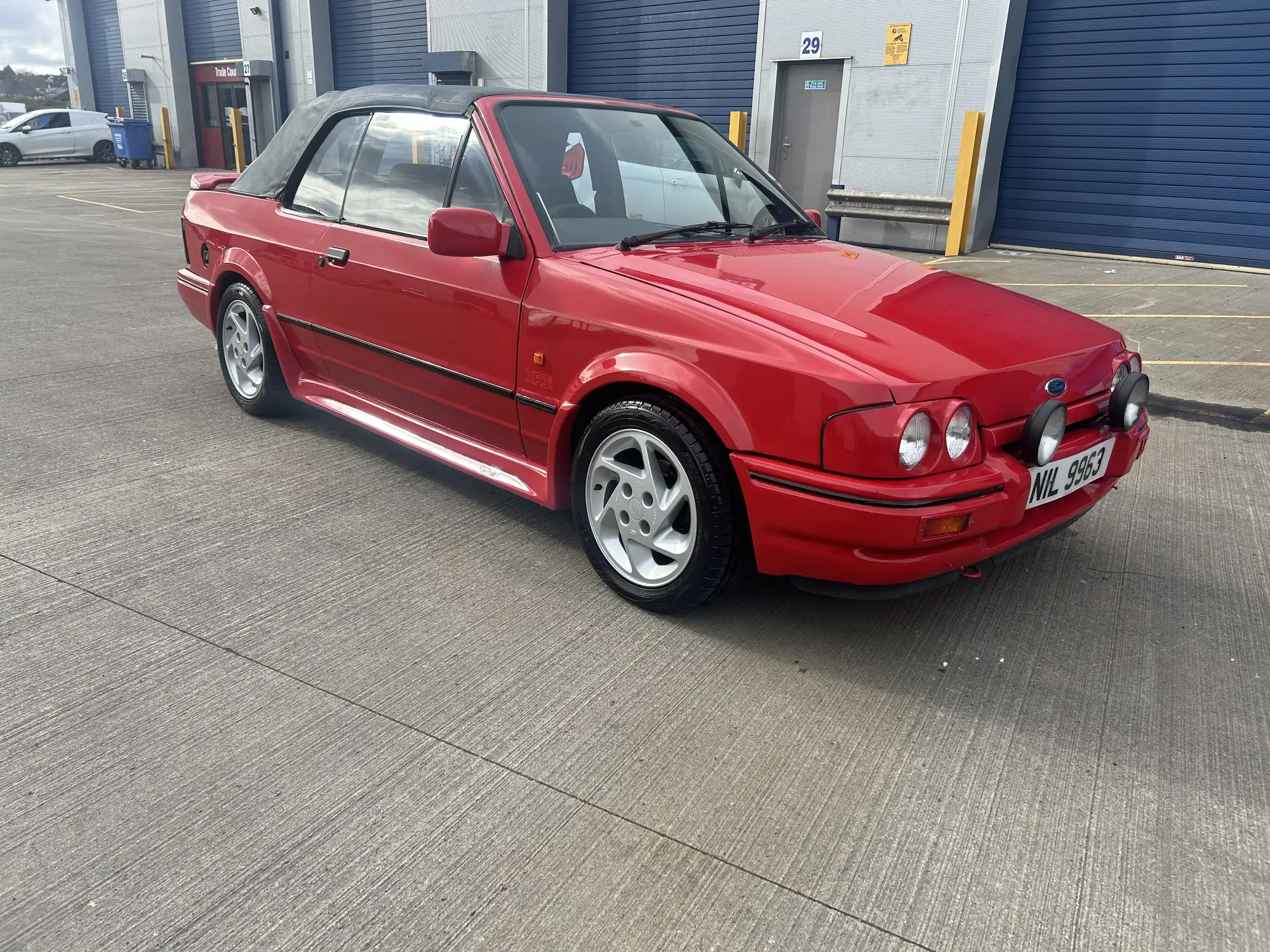1990 Ford Escort XR3i Cabriolet-Sold