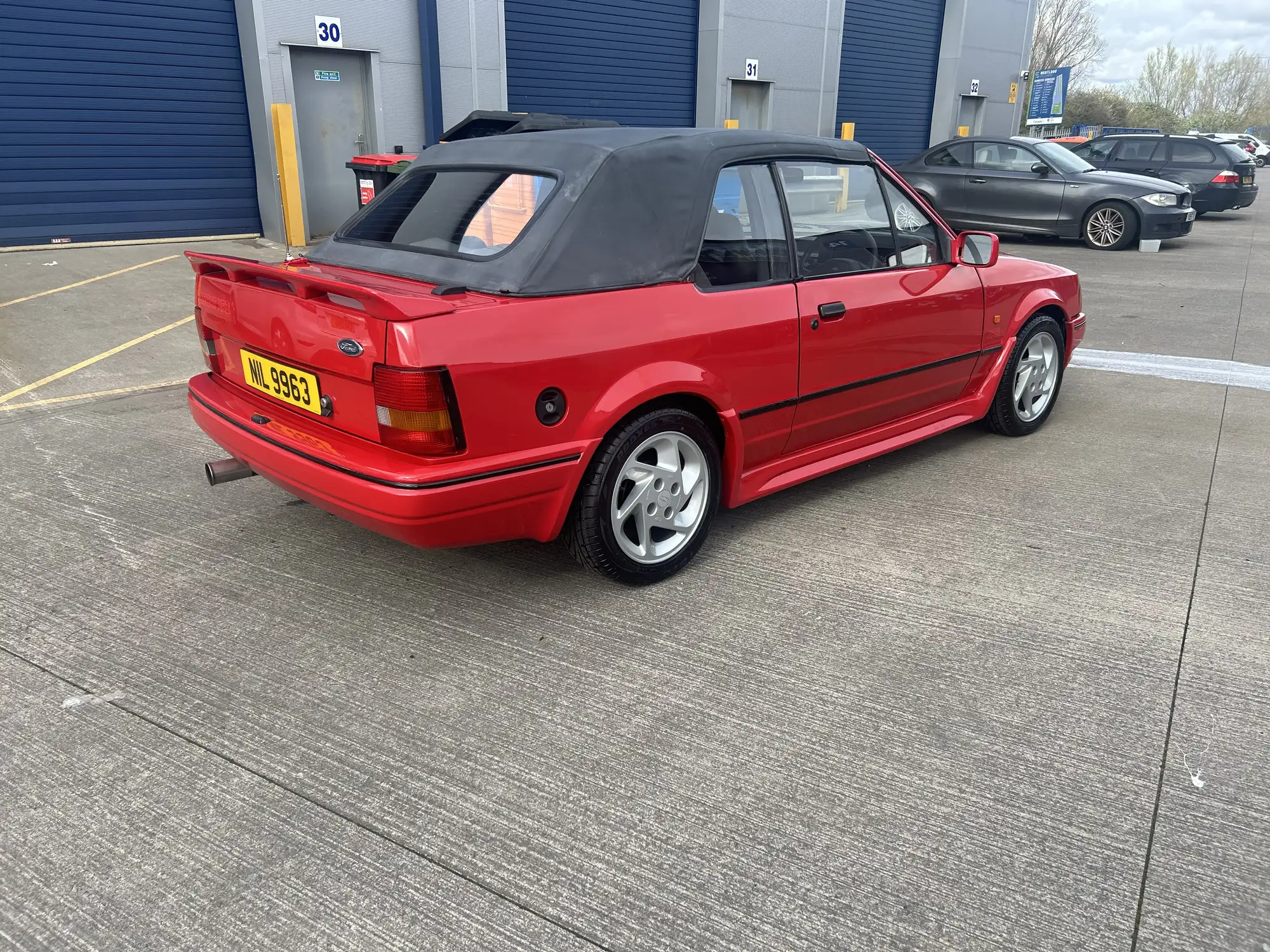 1990 Ford Escort XR3i Cabriolet-Sold