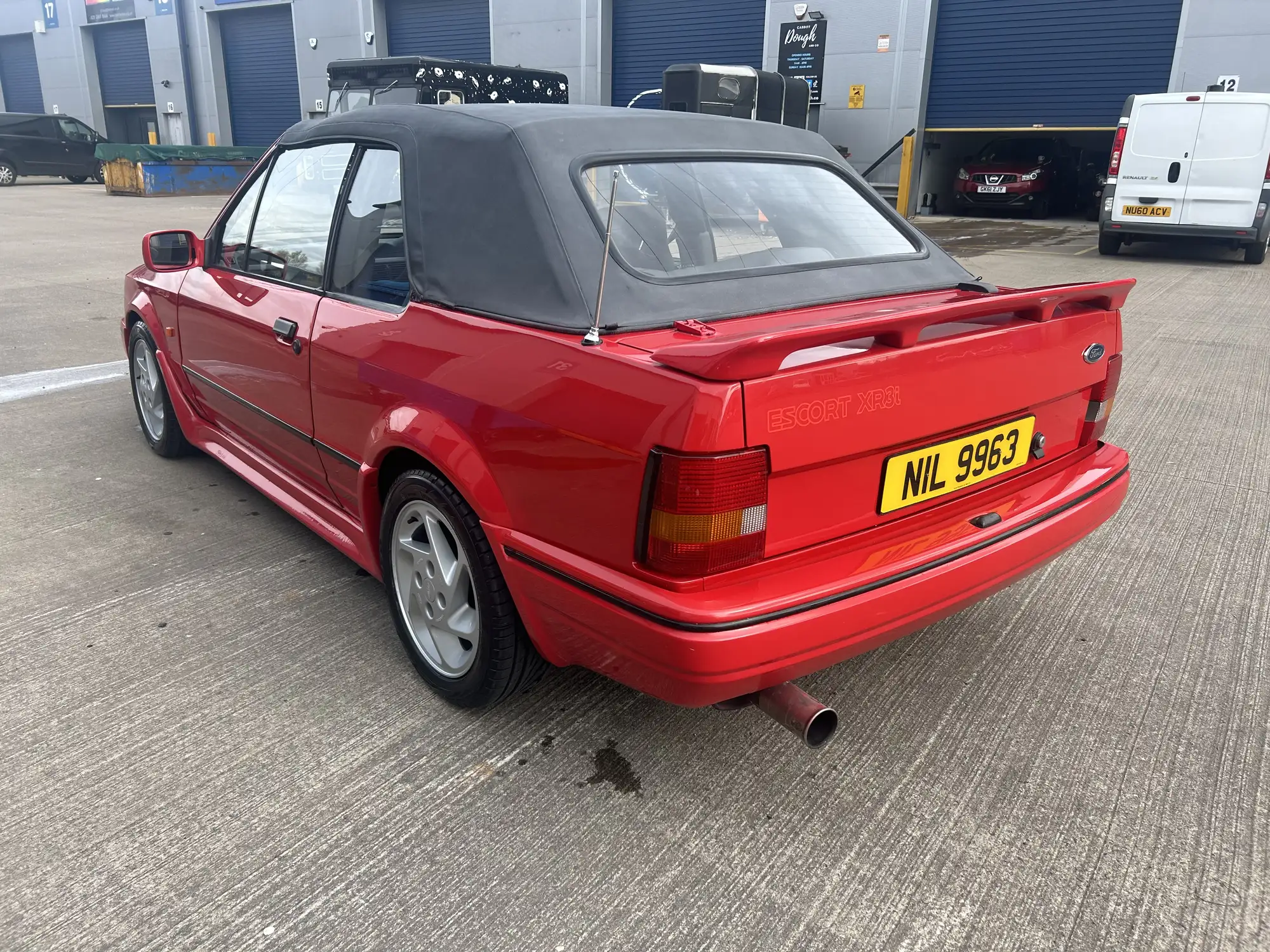 1990 Ford Escort XR3i Cabriolet-Sold