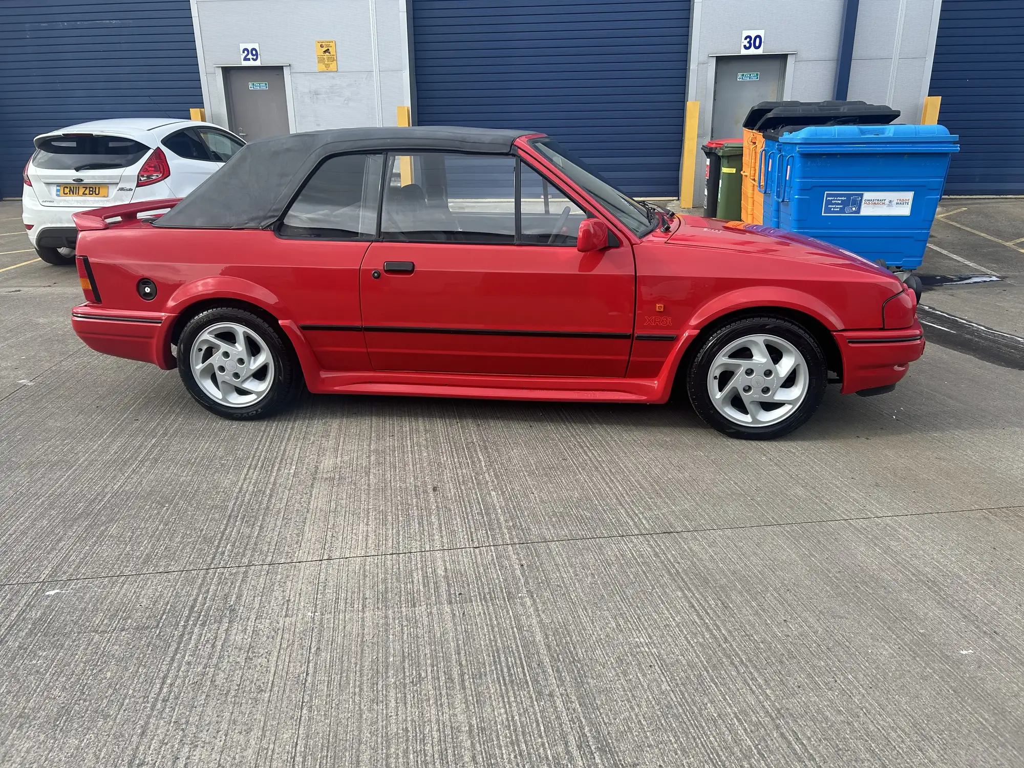 1990 Ford Escort XR3i Cabriolet-Sold
