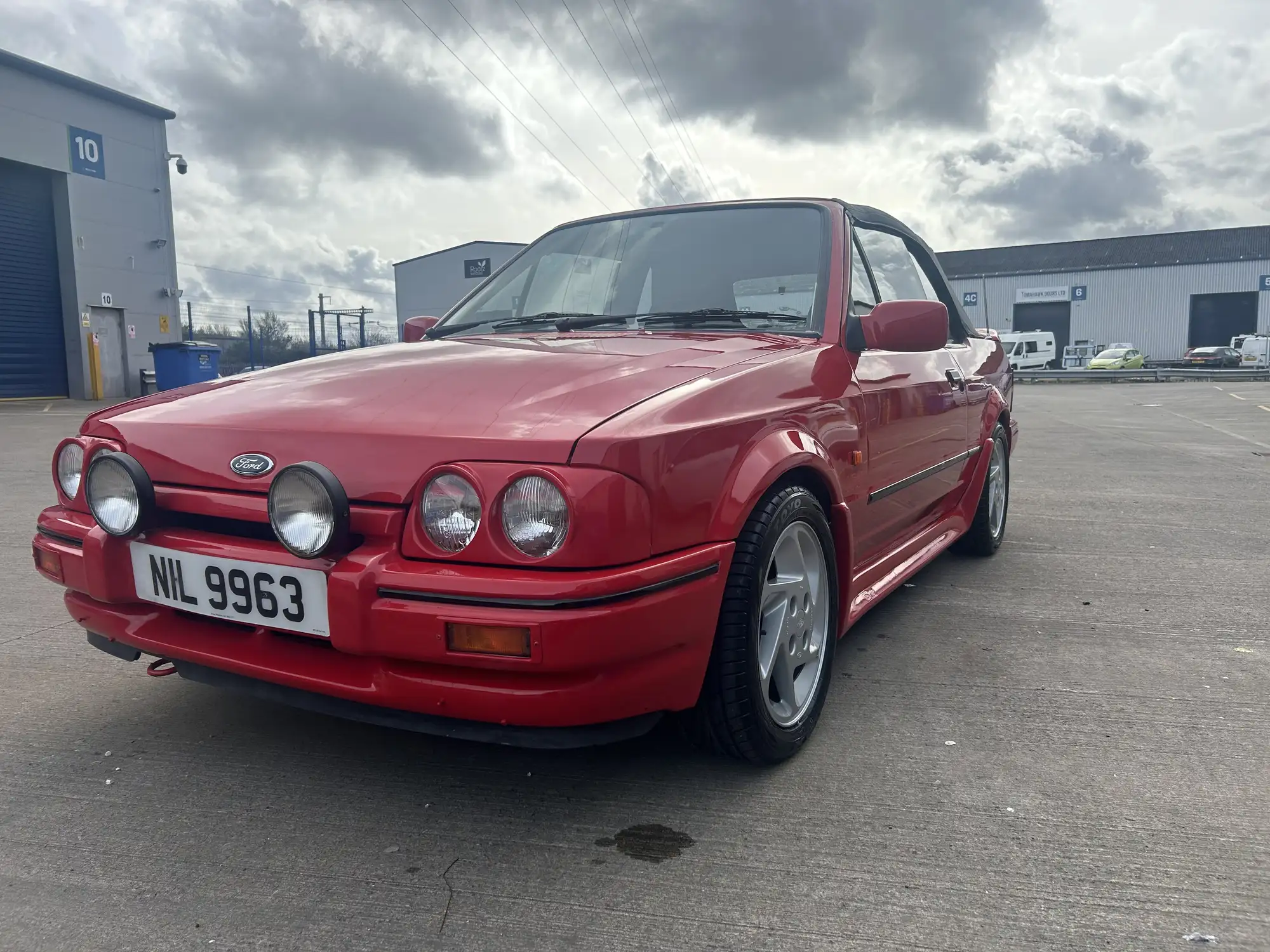 1990 Ford Escort XR3i Cabriolet-Sold