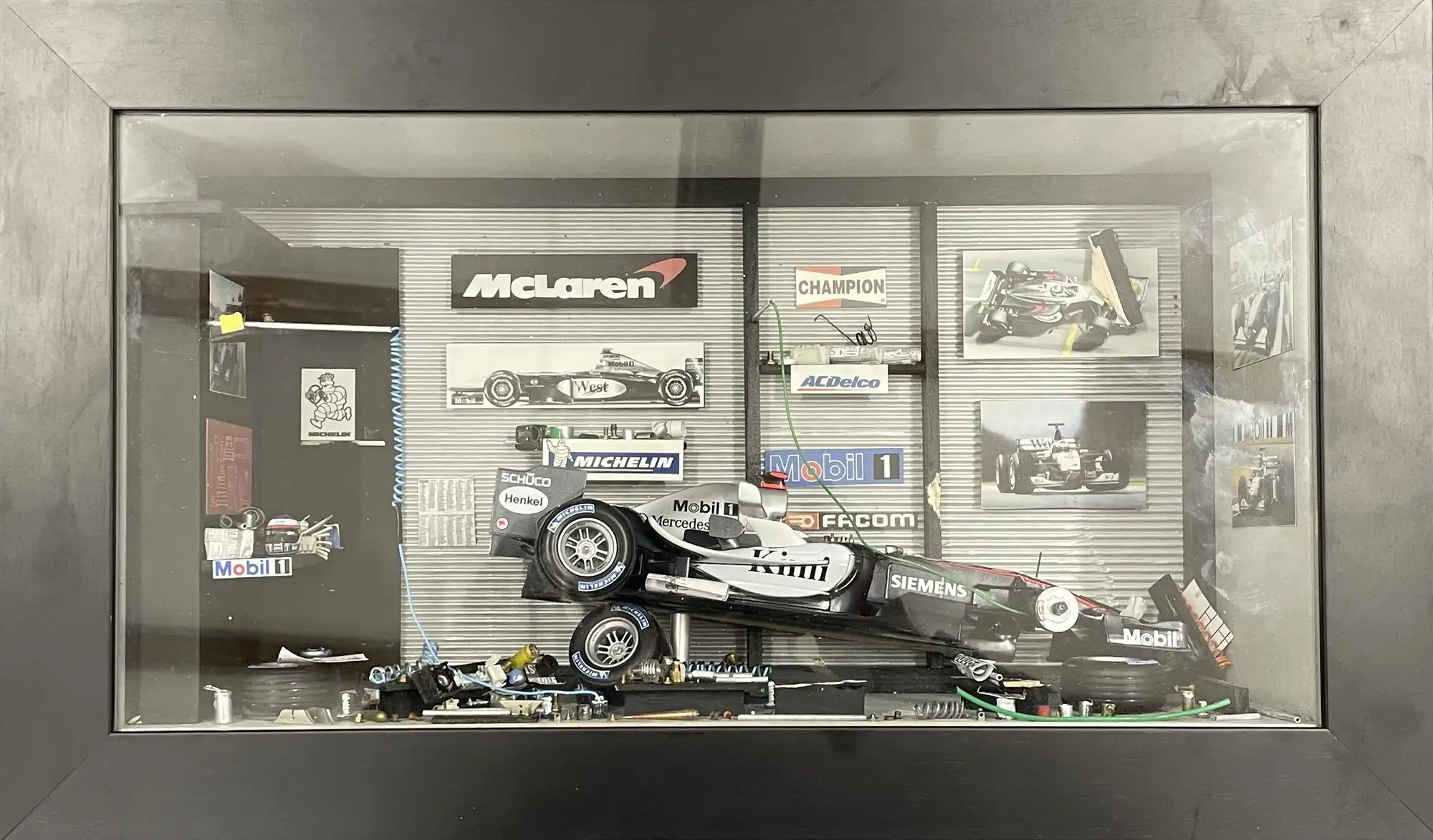 Highly Detailed Diorama of Kimi Räikkönen's McLaren MP4-20-Sold