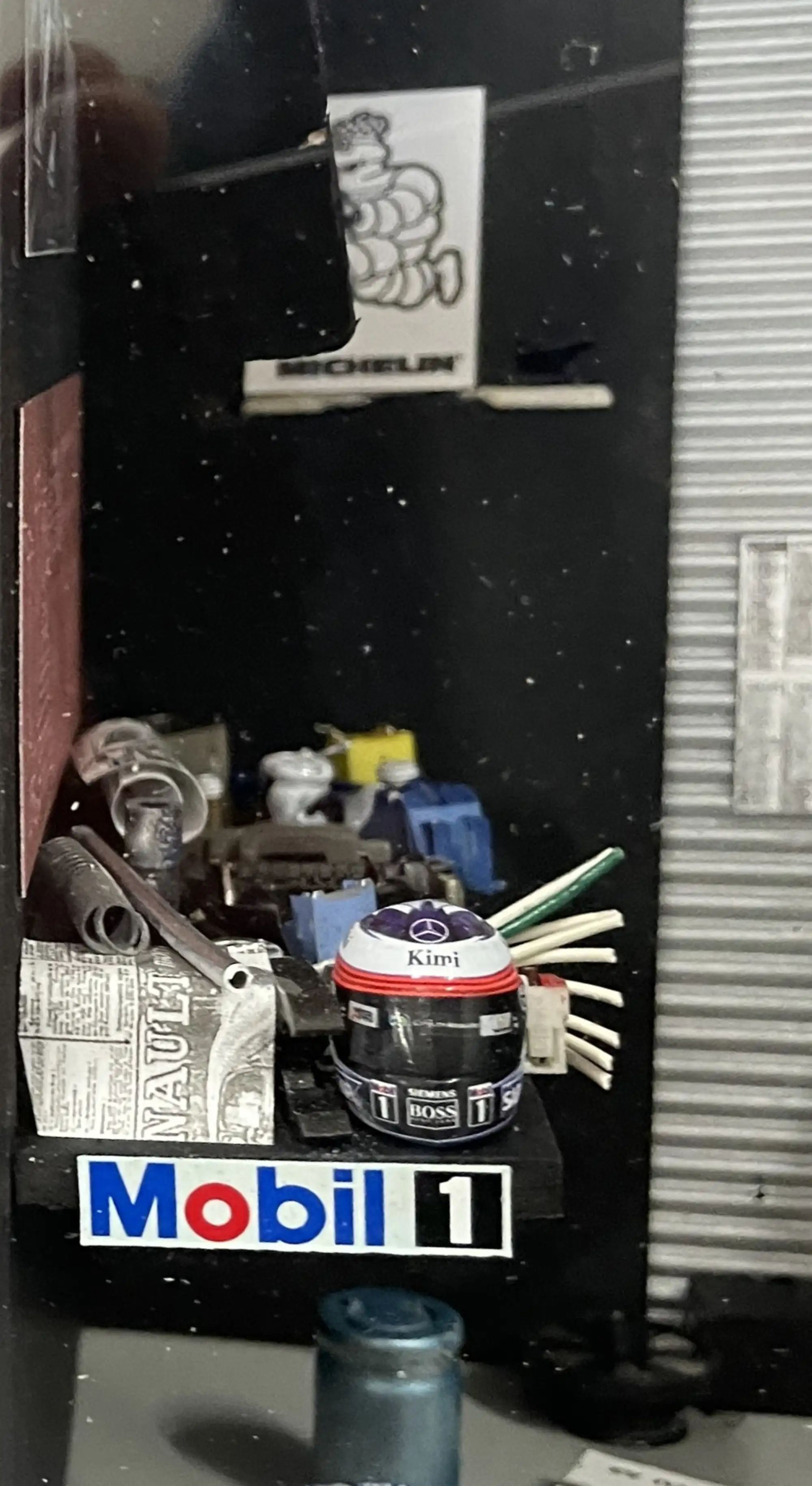 Highly Detailed Diorama of Kimi Räikkönen's McLaren MP4-20-Sold