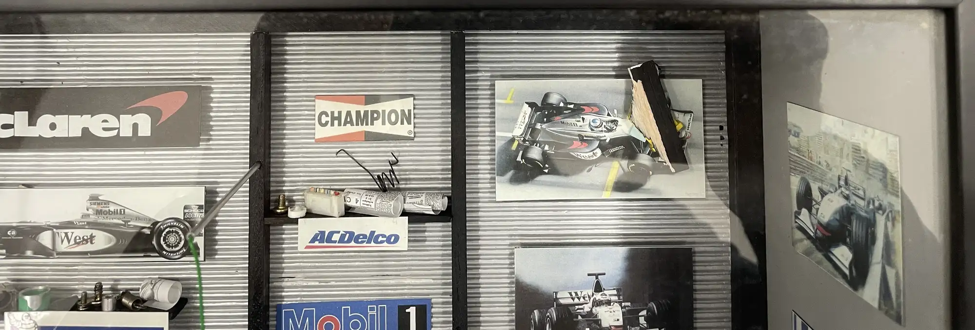 Highly Detailed Diorama of Kimi Räikkönen's McLaren MP4-20-Sold