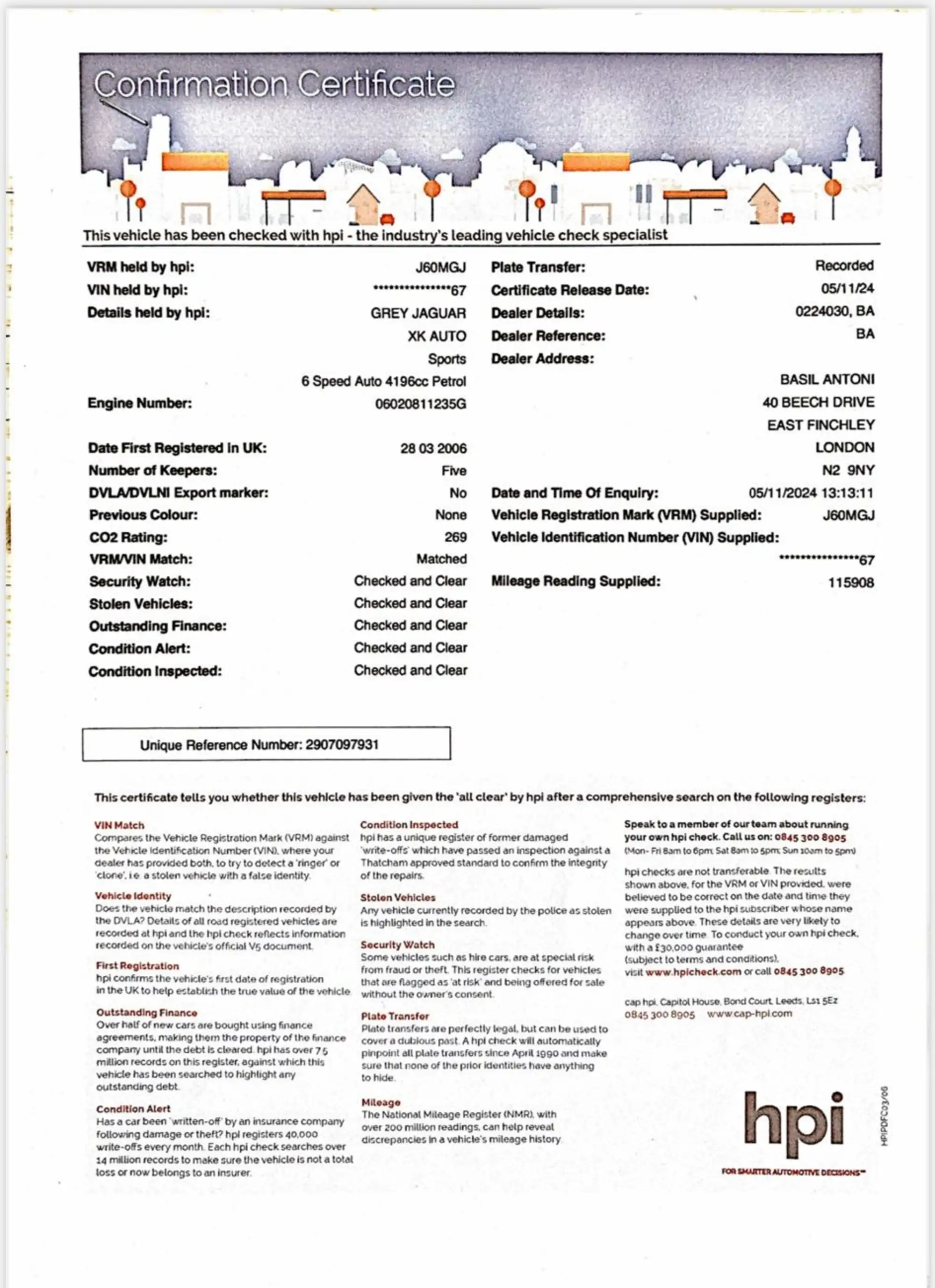 2006 Jaguar XK 4.2 Convertible-Sold
