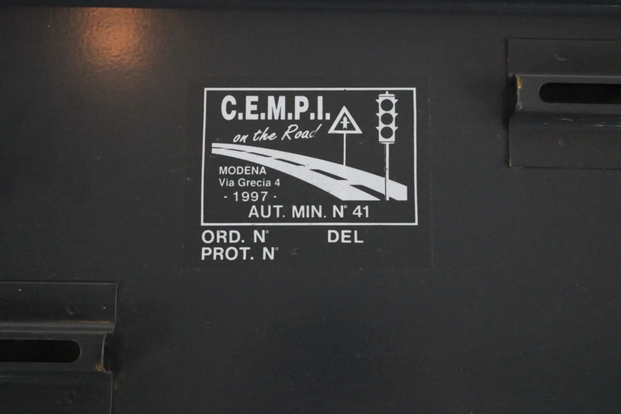 1997 Ferrari 50th Anniversary Parking Sign-For Sale