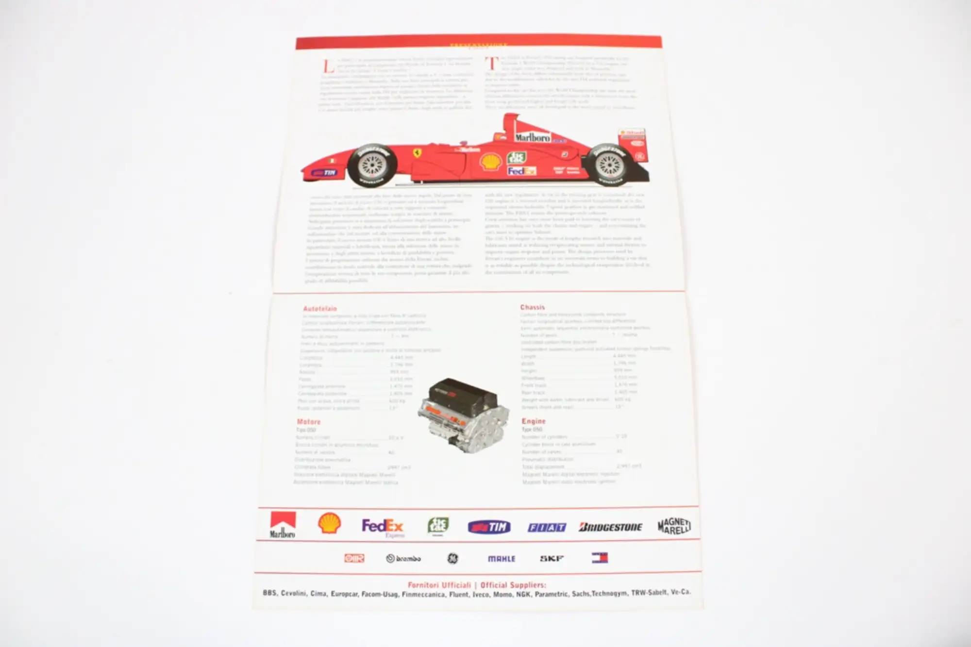 2001 Ferrari Formula 1 Carbon Fibre Steering Wheel Trophy Pl-For Sale