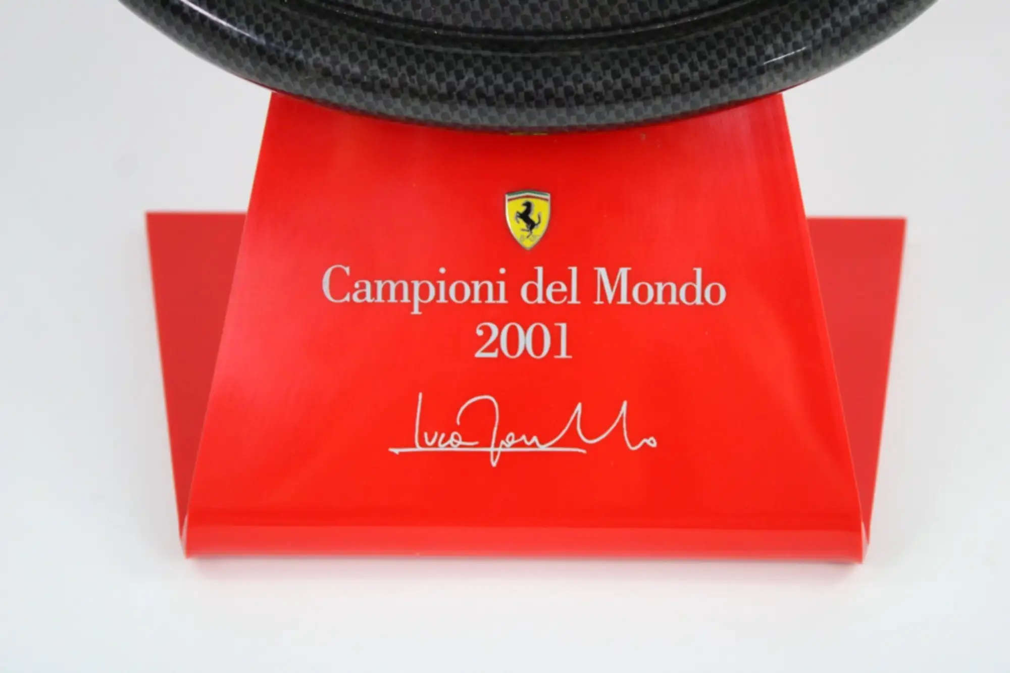 2001 Ferrari Formula 1 Carbon Fibre Steering Wheel Trophy Pl-For Sale