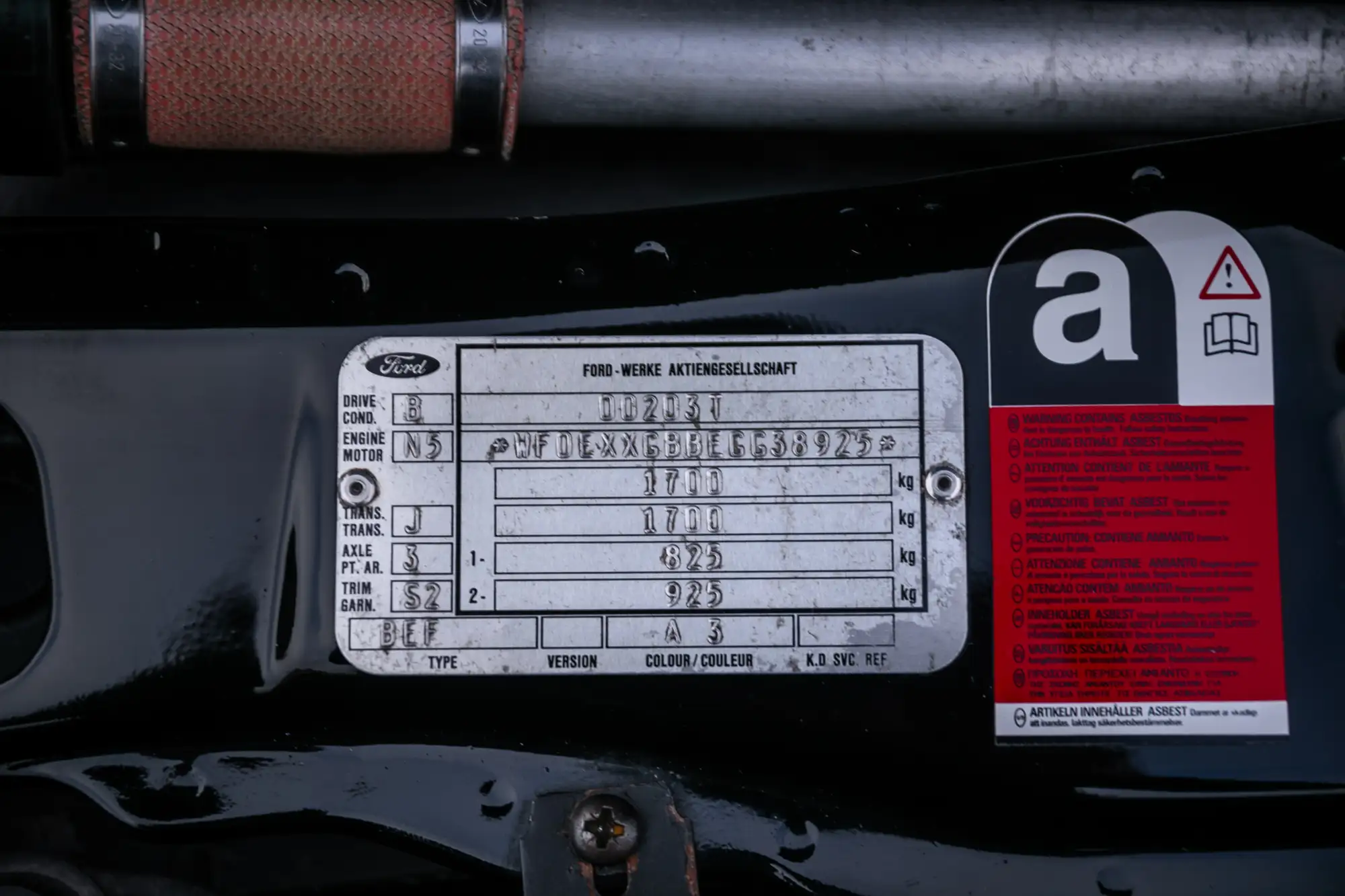 1987 Ford Sierra RS500-Sold