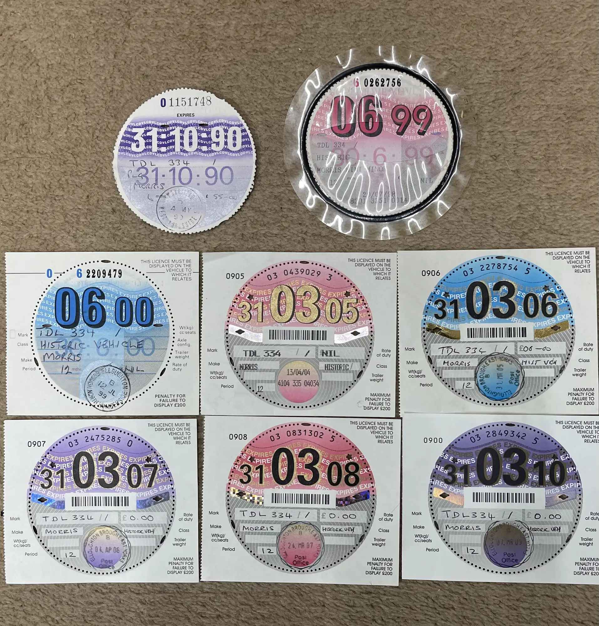 1959 Morris Mini Minor De Luxe  Pre-launch build #485-Sold