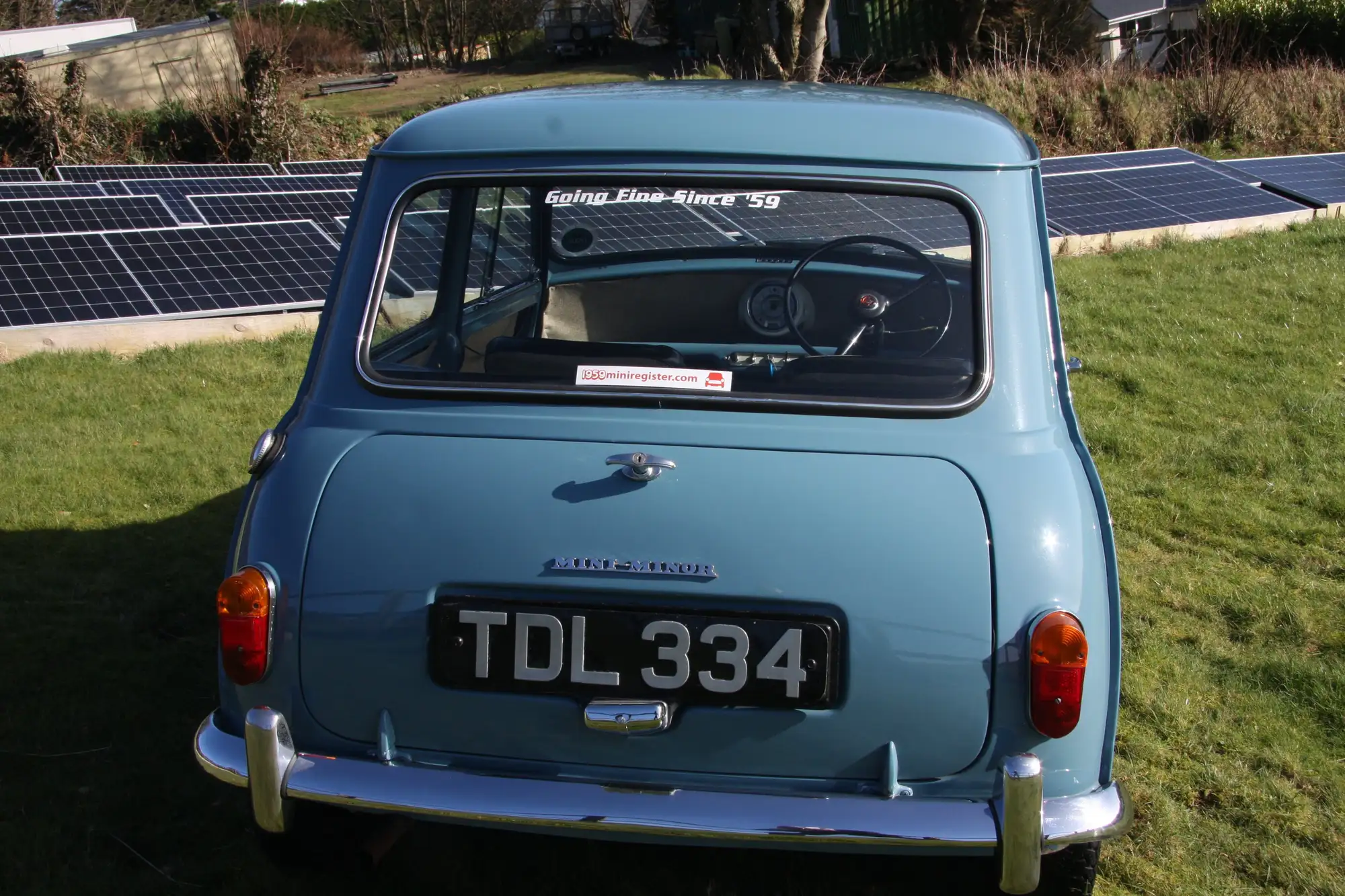1959 Morris Mini Minor De Luxe  Pre-launch build #485-Sold