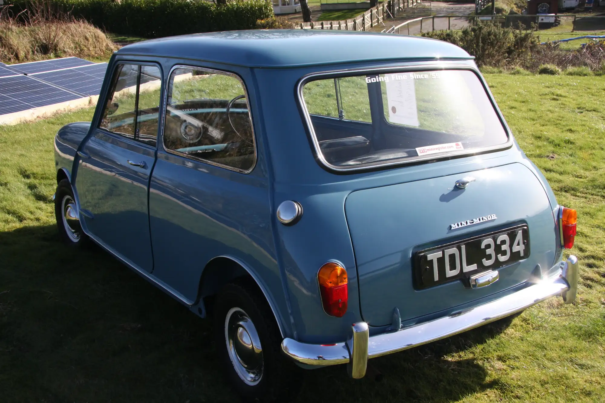1959 Morris Mini Minor De Luxe  Pre-launch build #485-Sold