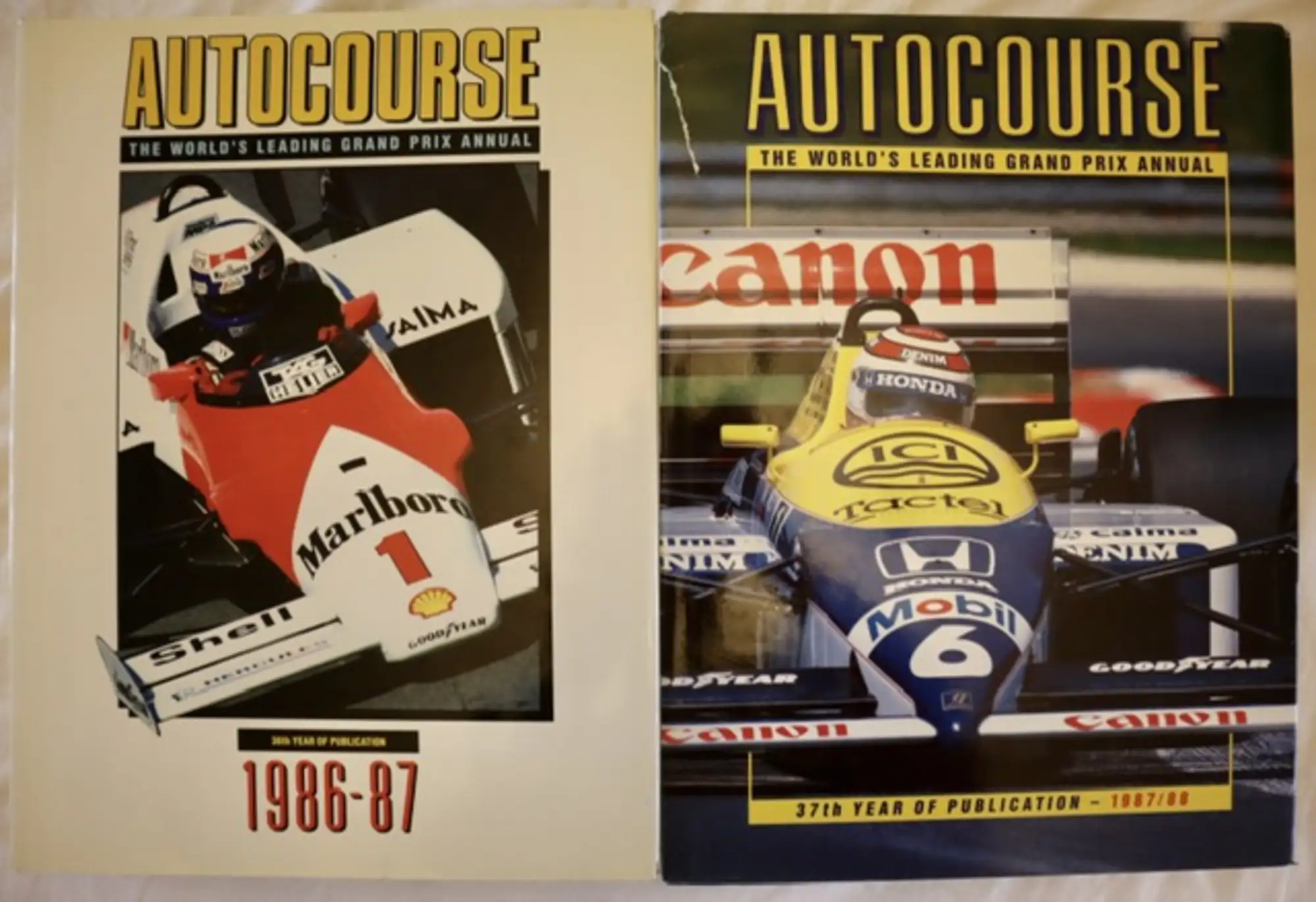 A Complete Run of Autocourse Annuals from 1966 to 2021-Sold