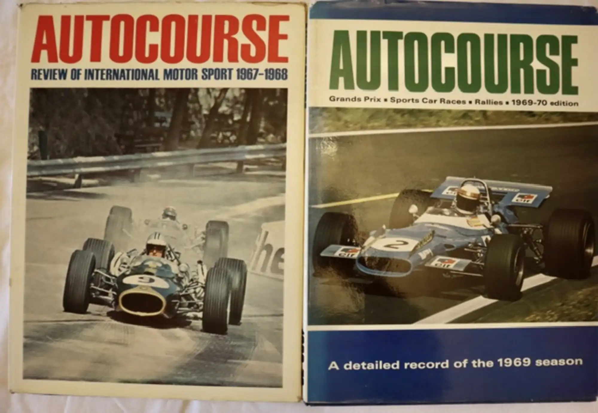 A Complete Run of Autocourse Annuals from 1966 to 2021-Sold