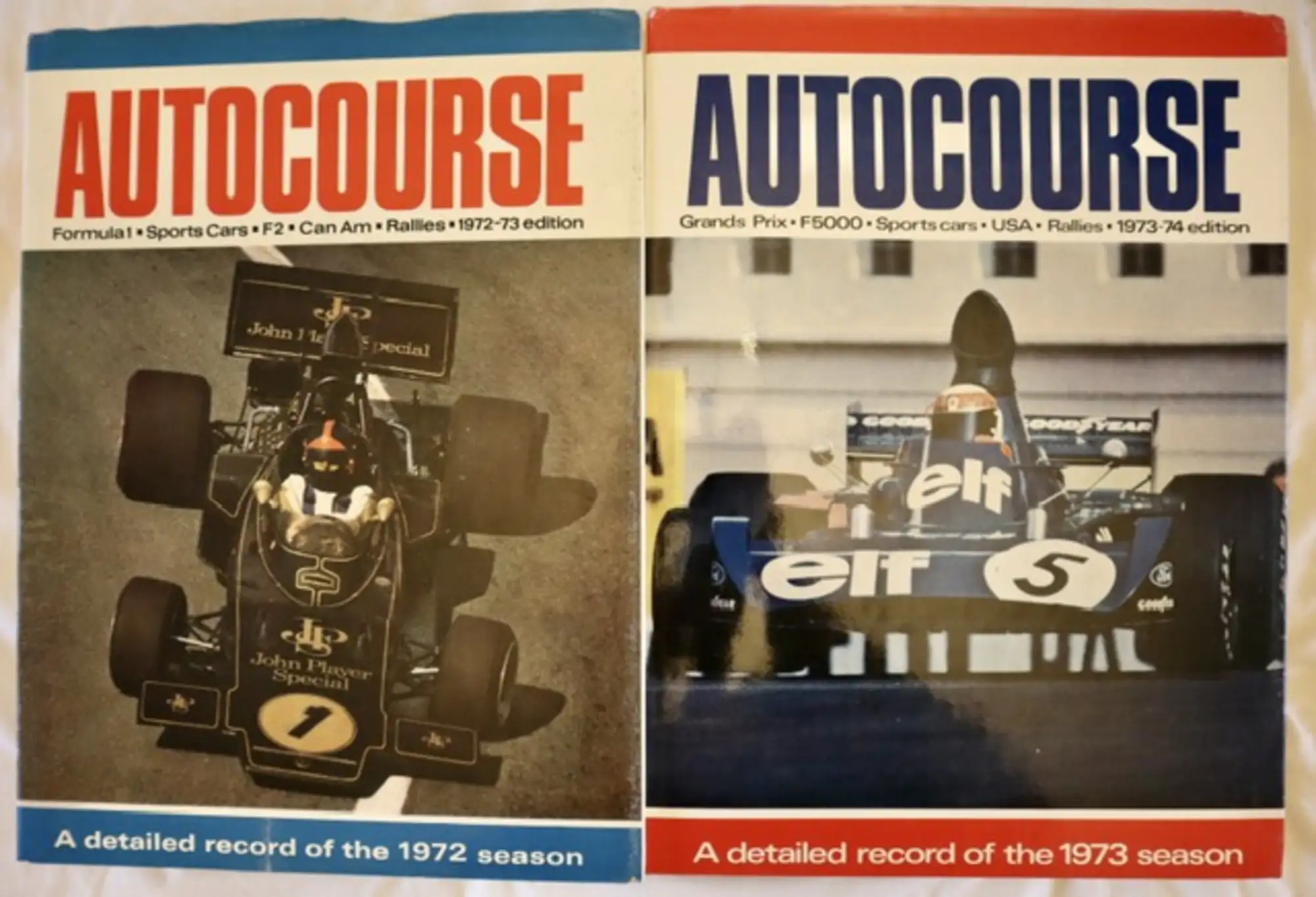 A Complete Run of Autocourse Annuals from 1966 to 2021-Sold