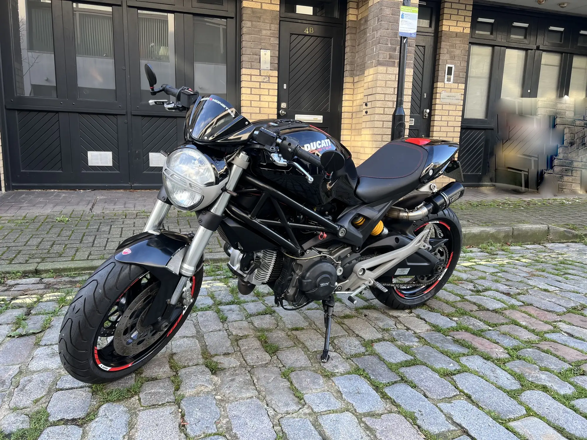 2013 Ducati 696 Monster Café Racer 696cc-Sold
