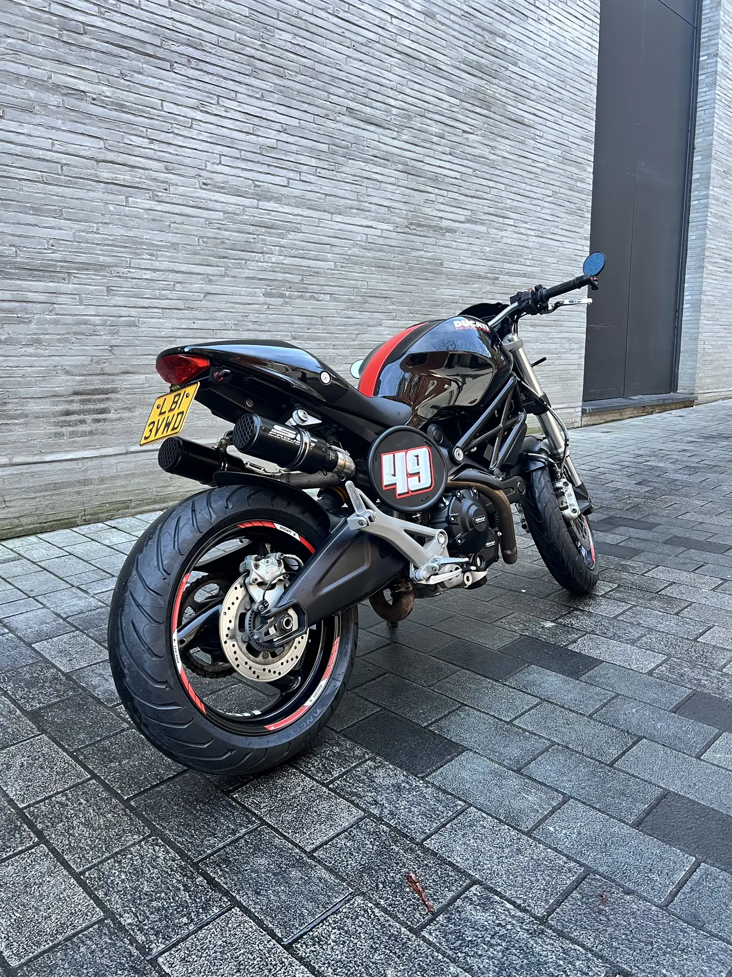 2013 Ducati 696 Monster Café Racer 696cc-Sold