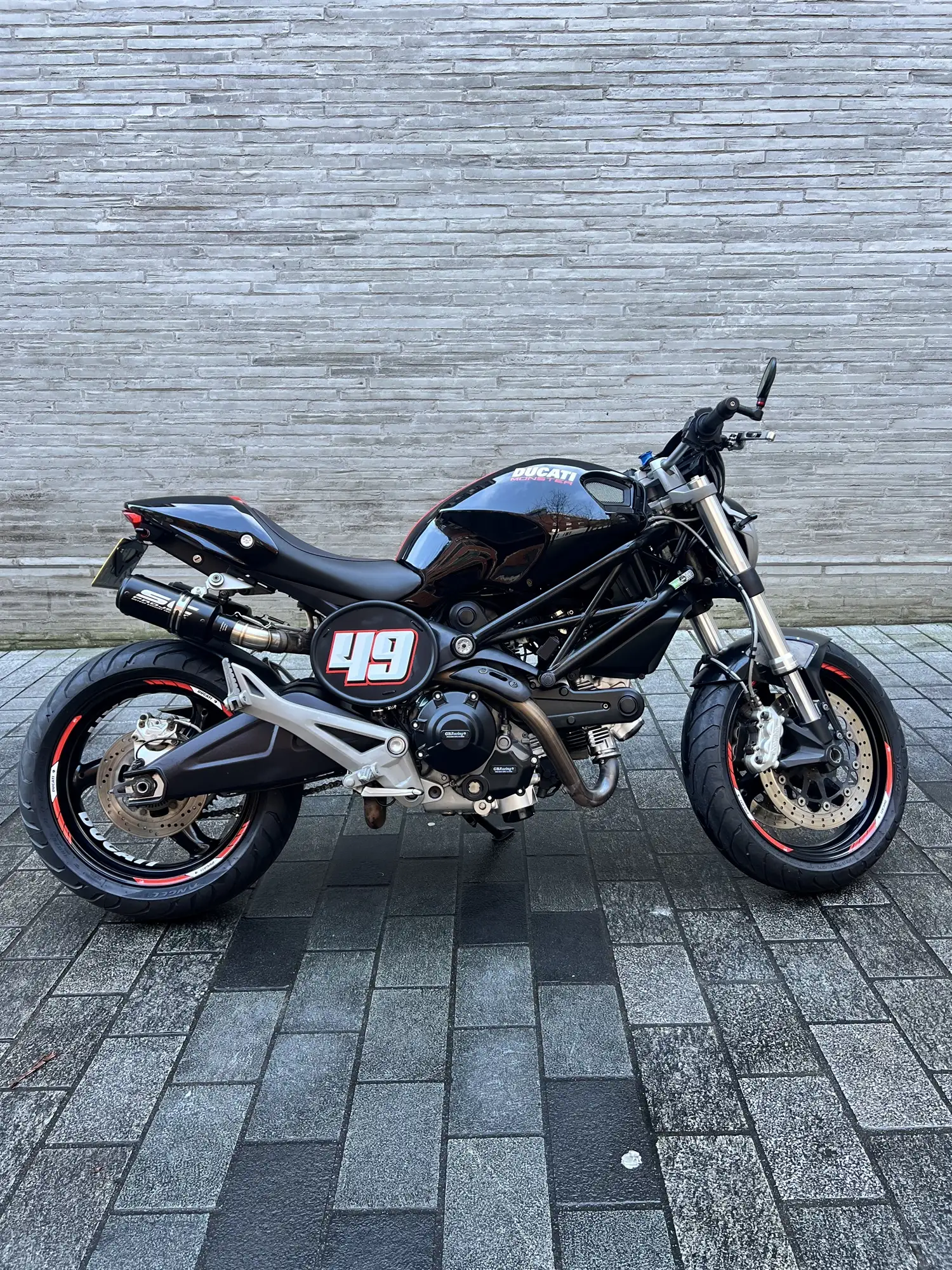 2013 Ducati 696 Monster Café Racer 696cc-Sold