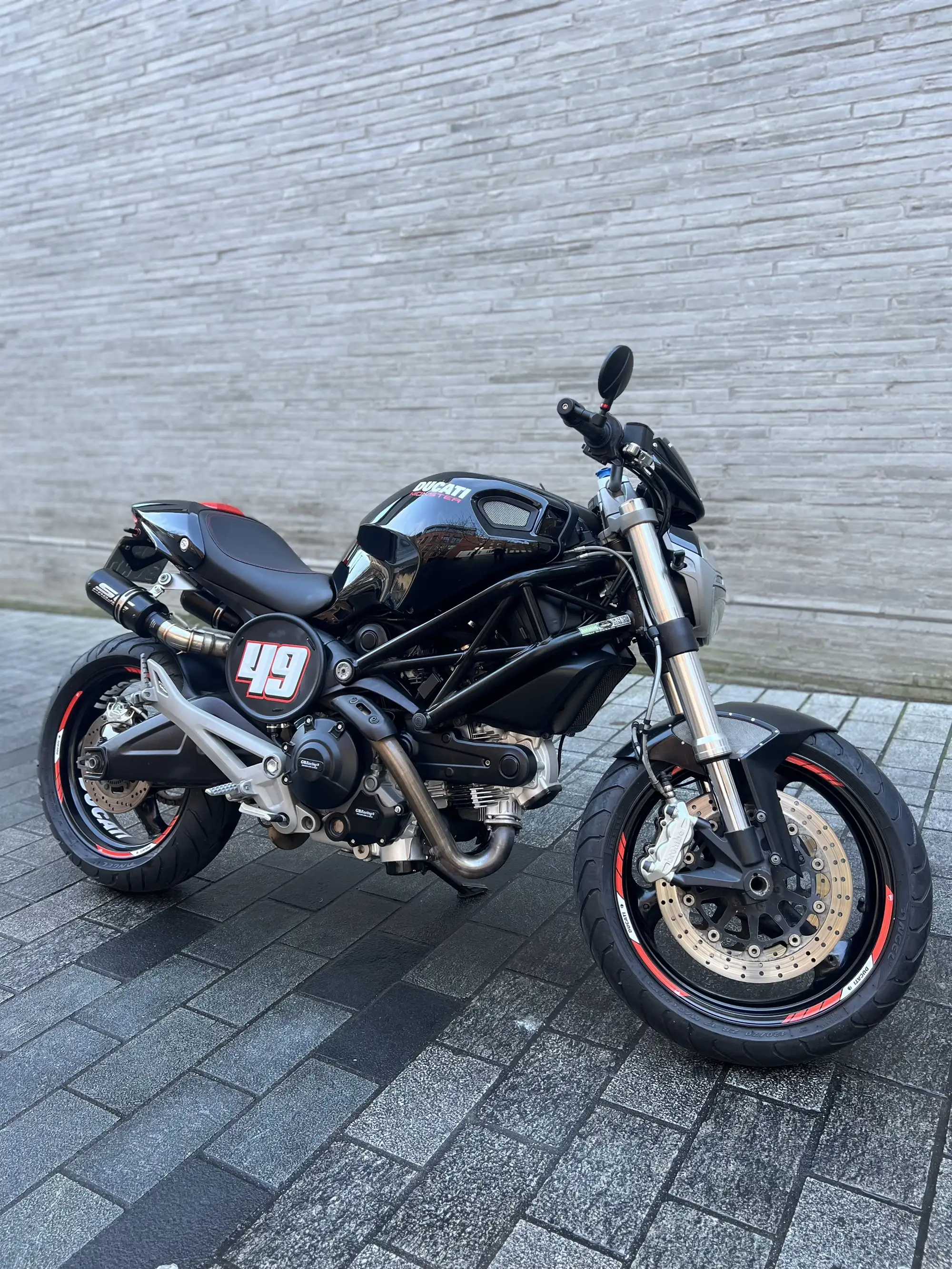 2013 Ducati 696 Monster Café Racer 696cc-Sold