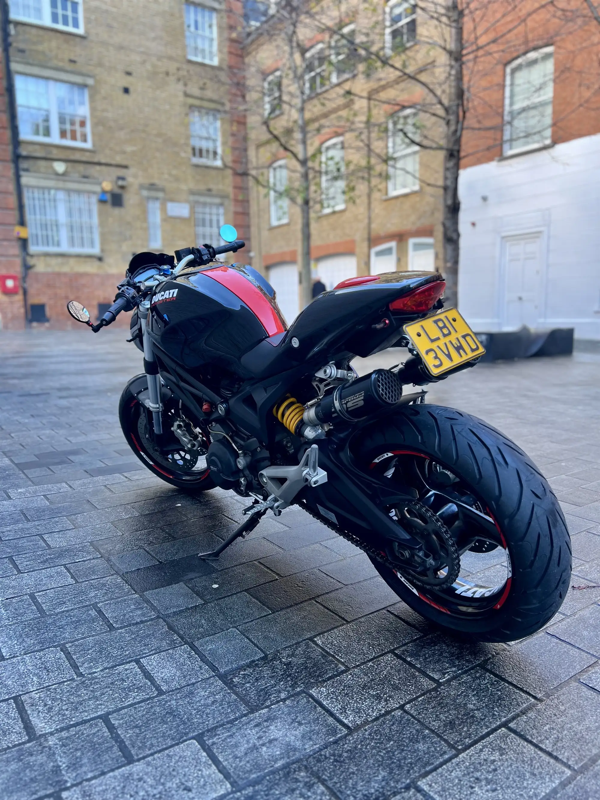 2013 Ducati 696 Monster Café Racer 696cc-Sold