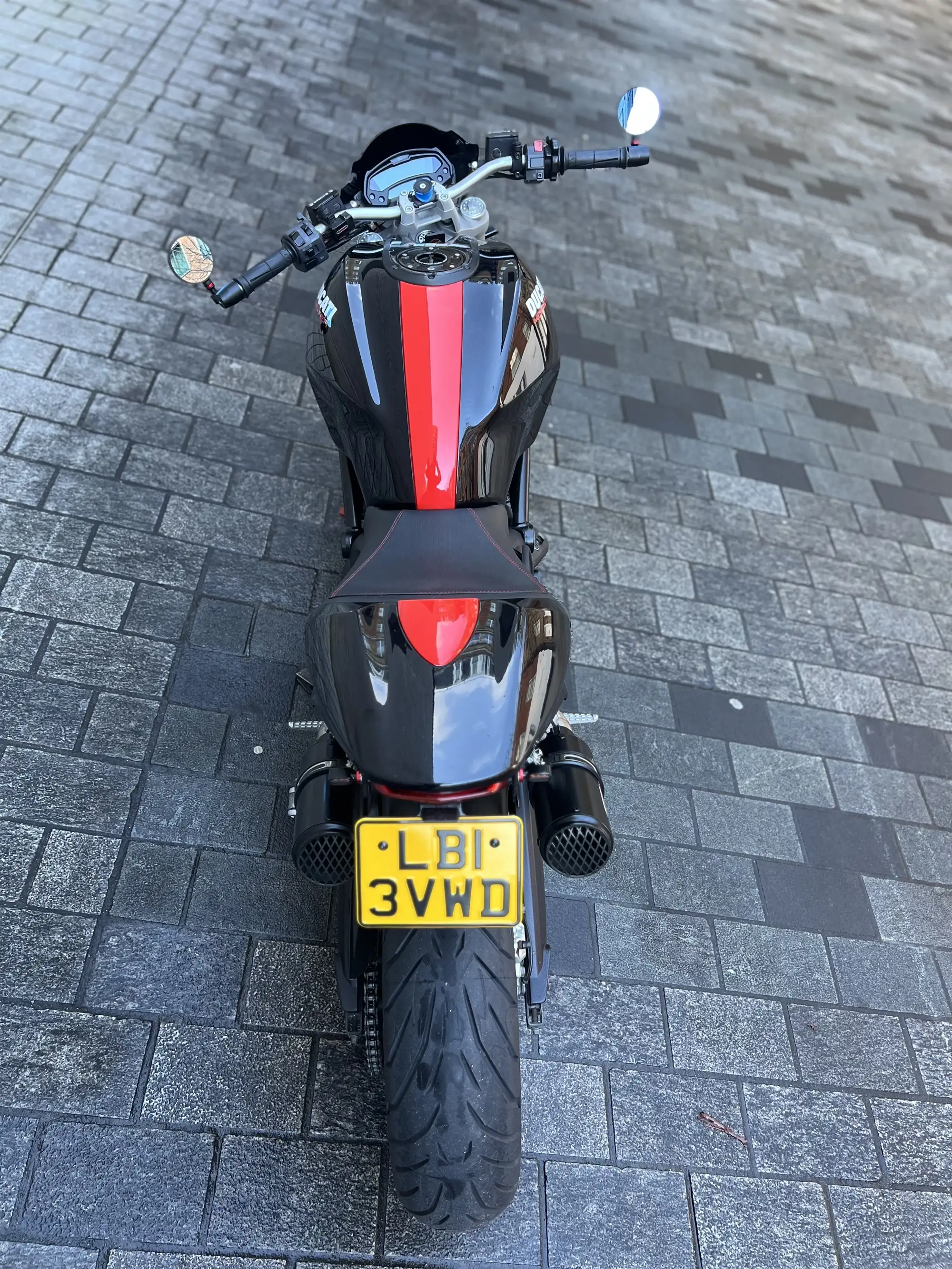 2013 Ducati 696 Monster Café Racer 696cc-Sold