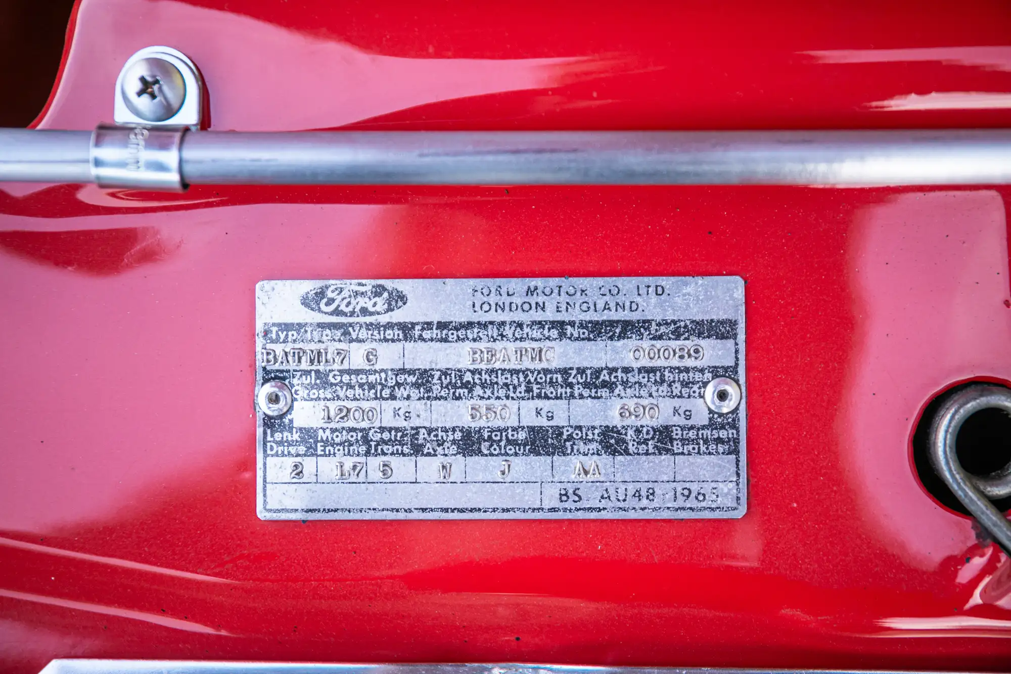 1972 Ford Escort Mk1 Mexico-Sold