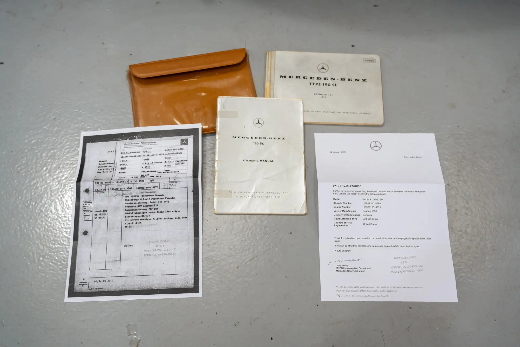 1959 Mercedes-Benz 190 SL-For Sale