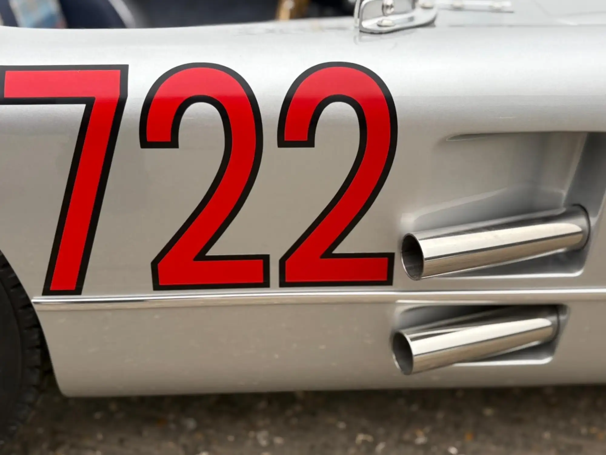 A Unique Hand-Crafted Electric 'Mercedes-Benz' 300 SLR 1:2 S-Sold